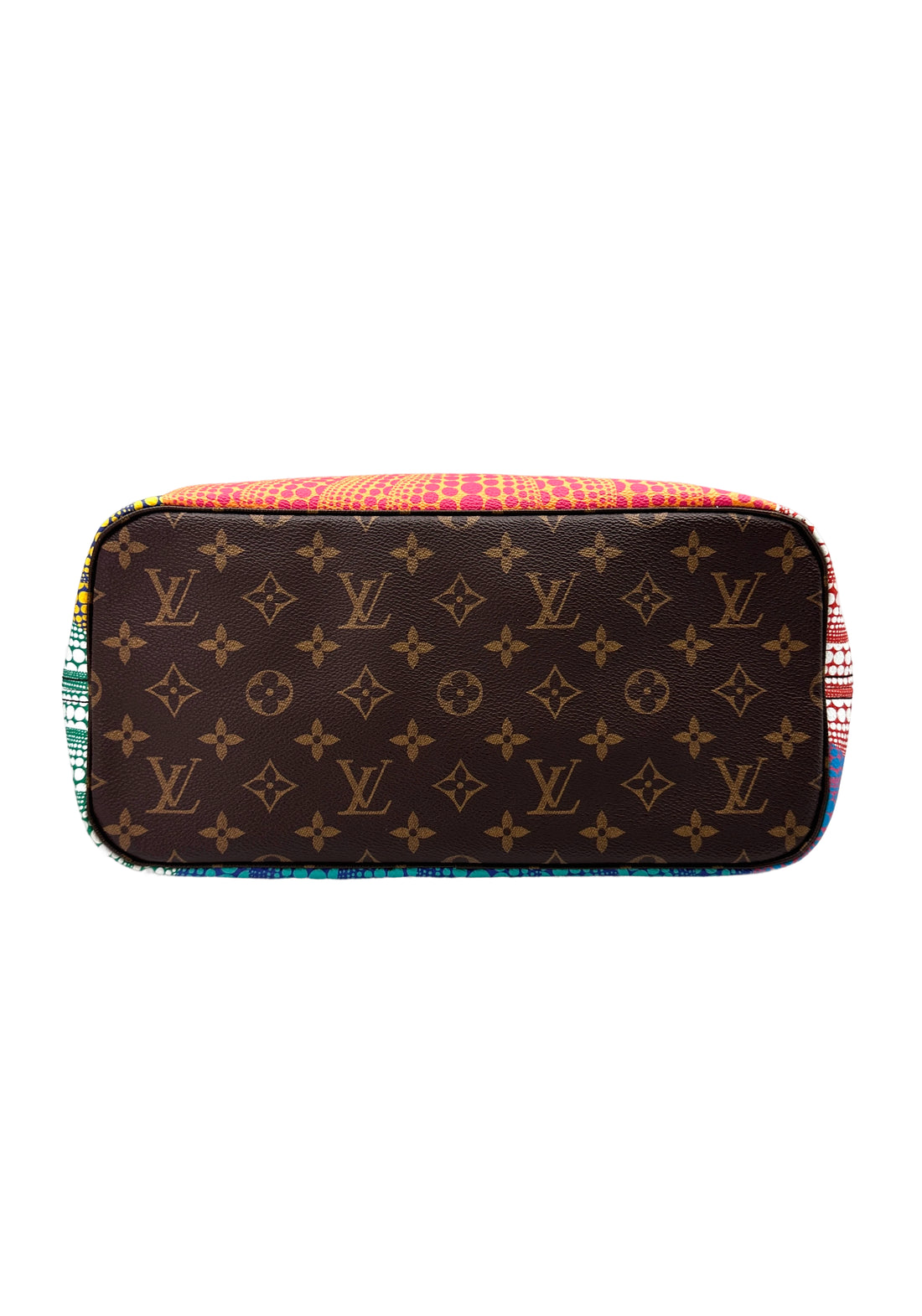Louis Vuitton x Yayoi Kusama Neverfull Monogram Canvas Pumpkin Handle Bag LV2308