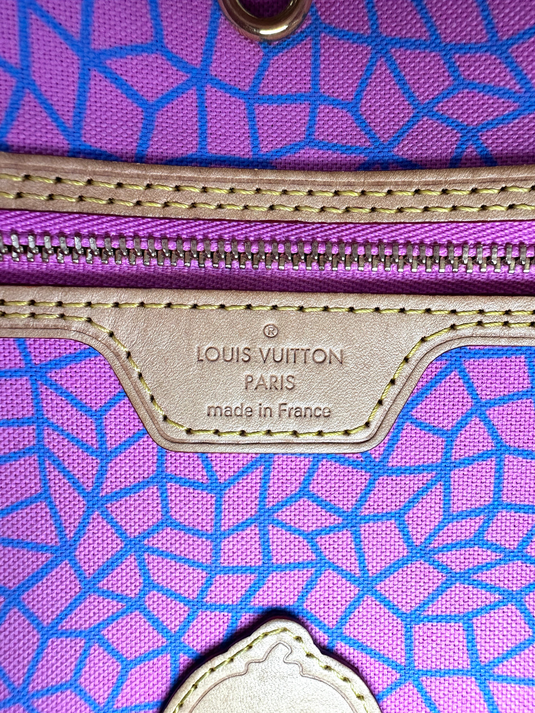 Louis Vuitton x Yayoi Kusama Neverfull Monogram Canvas Pumpkin Handle Bag LV2308