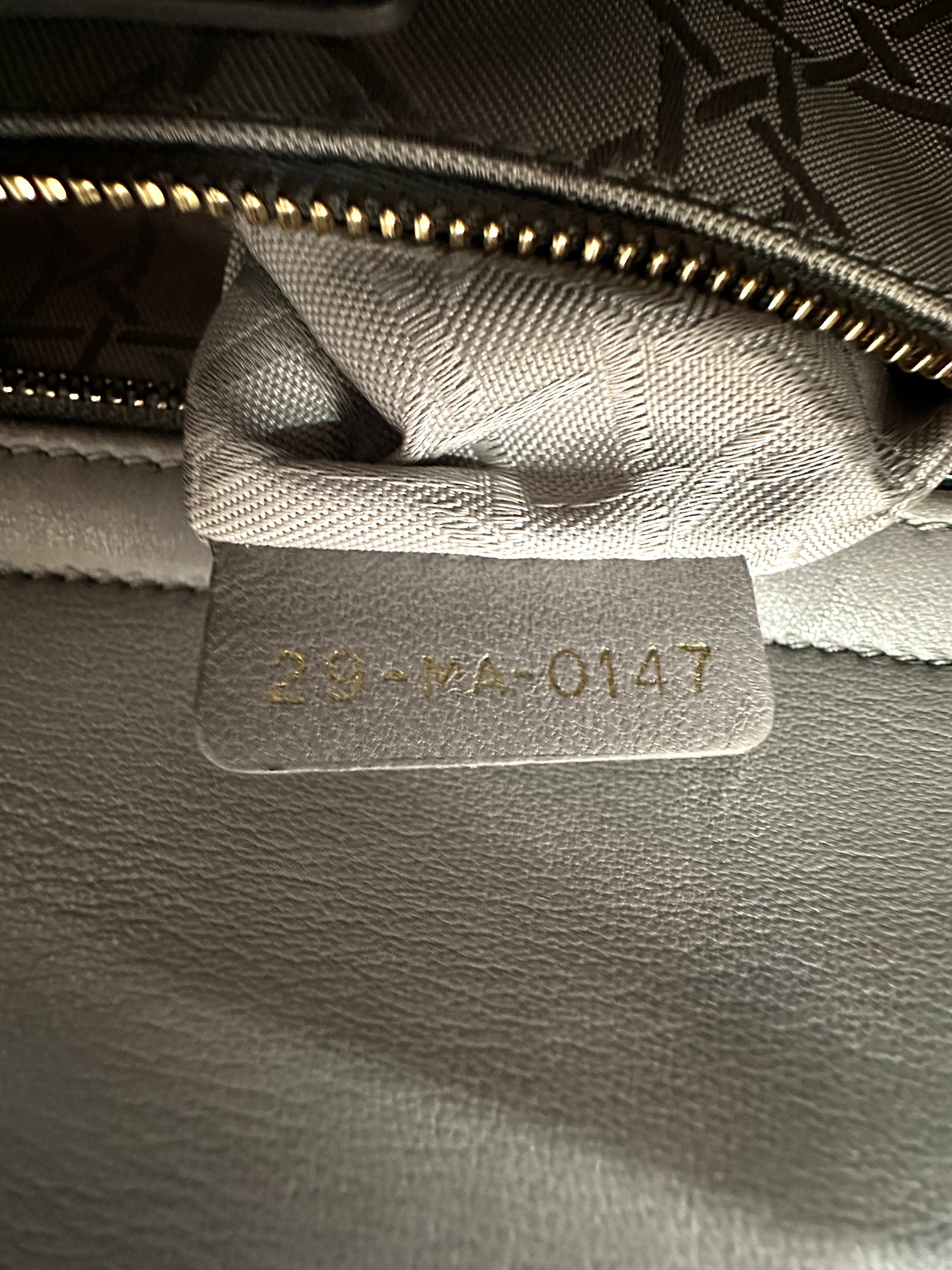 Christian Dior Lady Dior Grey Cannage Leather Handle Bag With Customizable Shoulder Strap DR620
