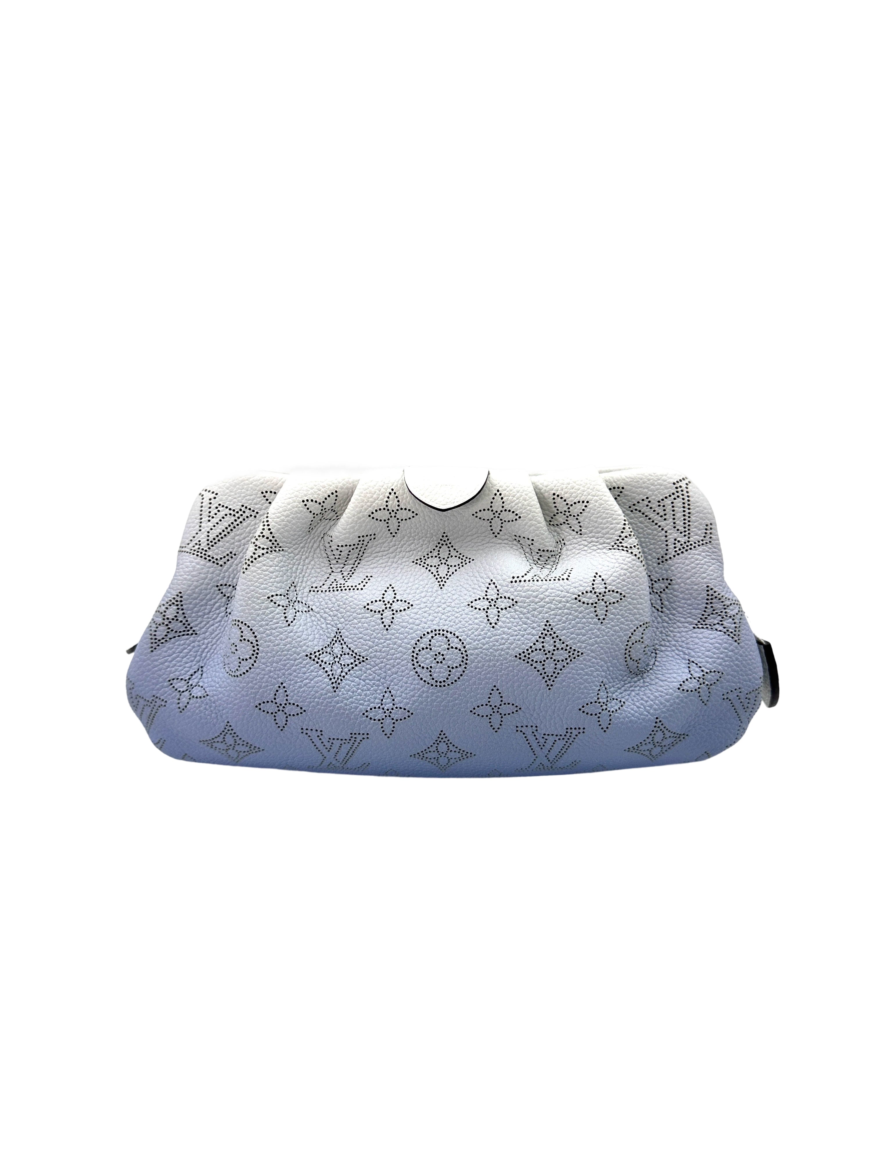 Louis Vuitton Scala Blue White Gradient Mahina Perforated Leather Bag LV2310
