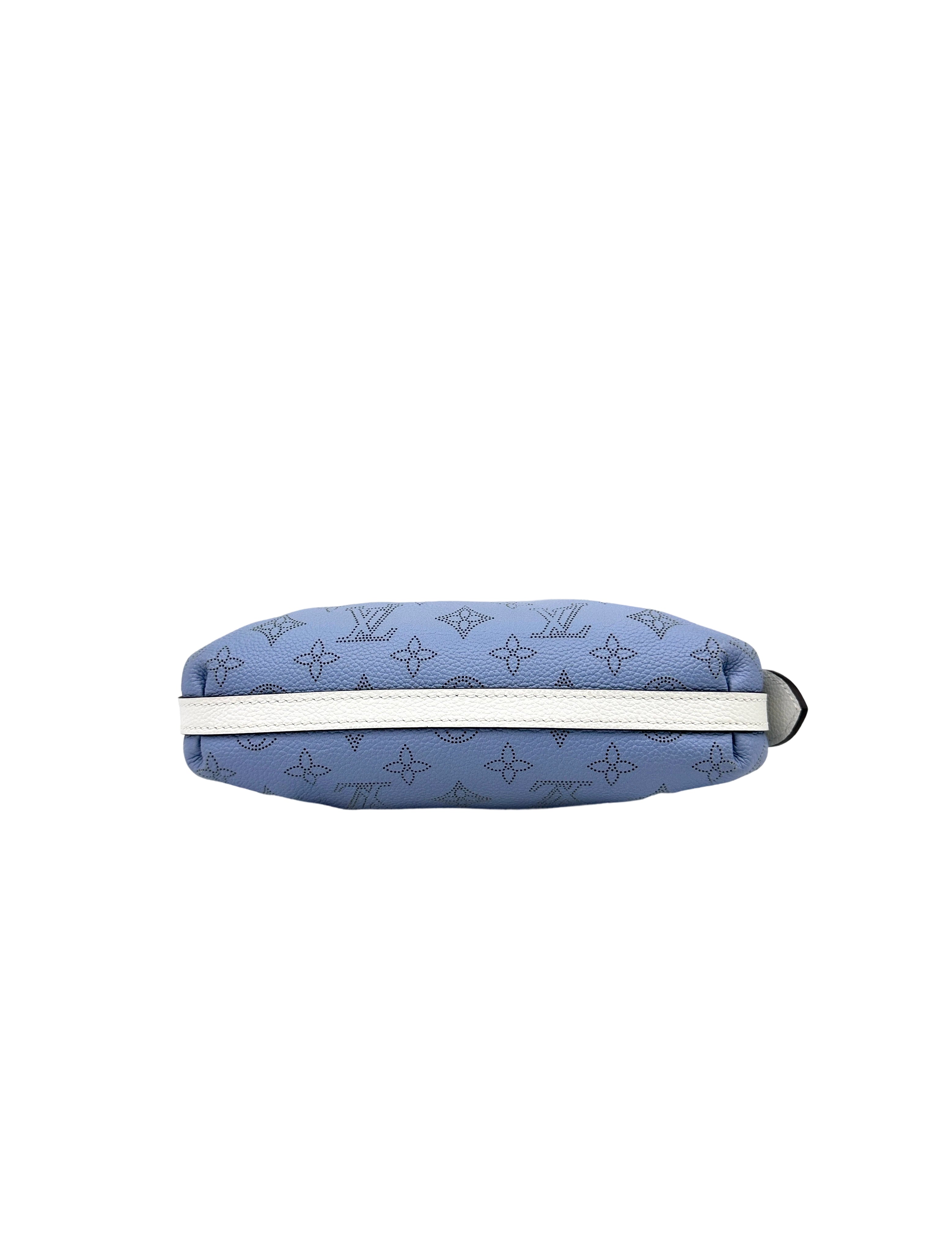 Louis Vuitton Scala Blue White Gradient Mahina Perforated Leather Bag LV2310