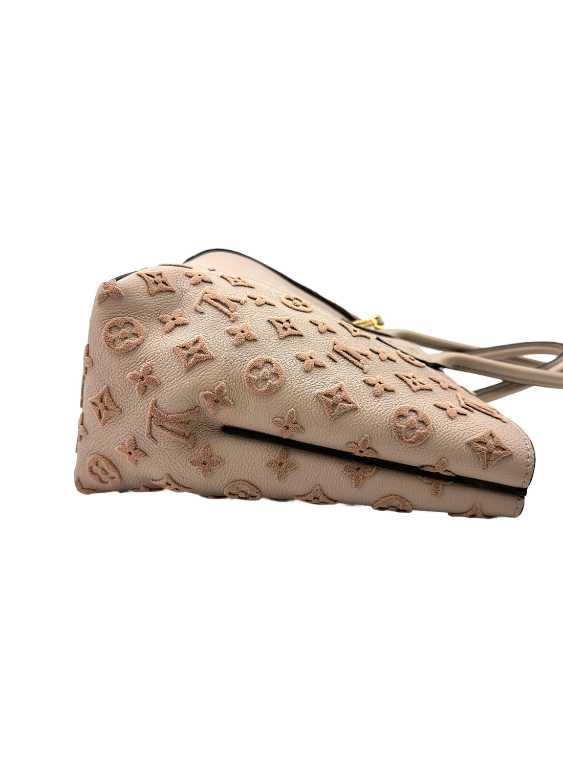 Louis Vuitton W Beige Veau Cachemire Leather Handle Bag LV2305