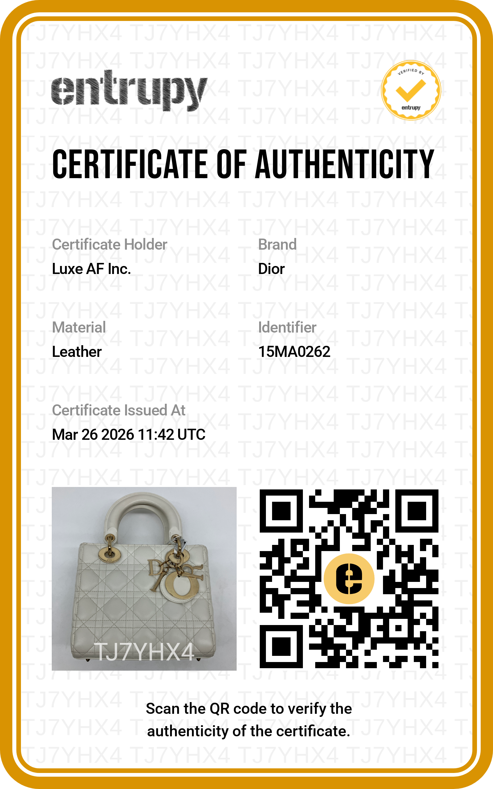 Christian Dior Lady Dior White Cannage Lambskin Handle Bag With Gold Charms DR624