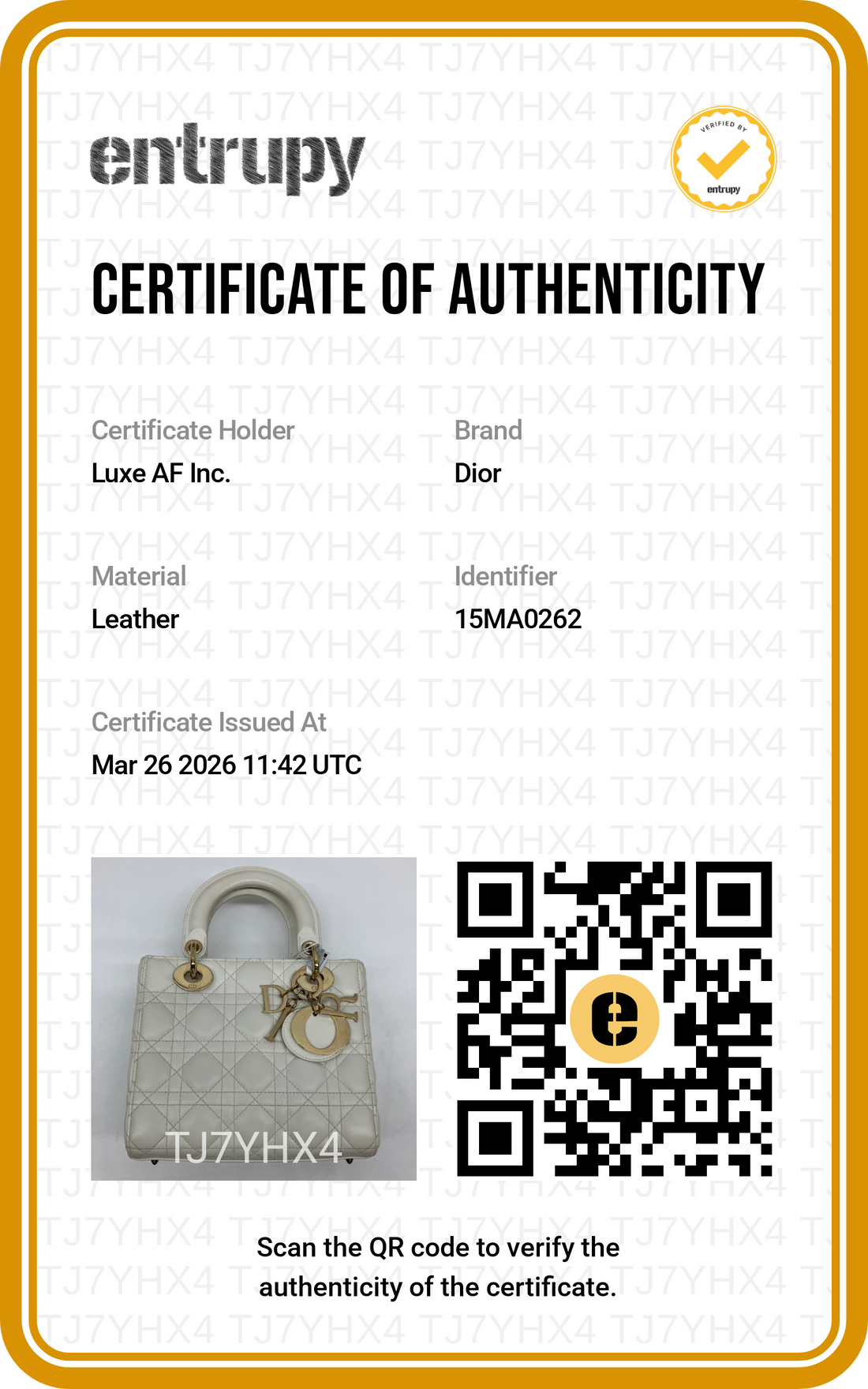 Christian Dior Lady Dior White Cannage Lambskin Handle Bag With Gold Charms DR624