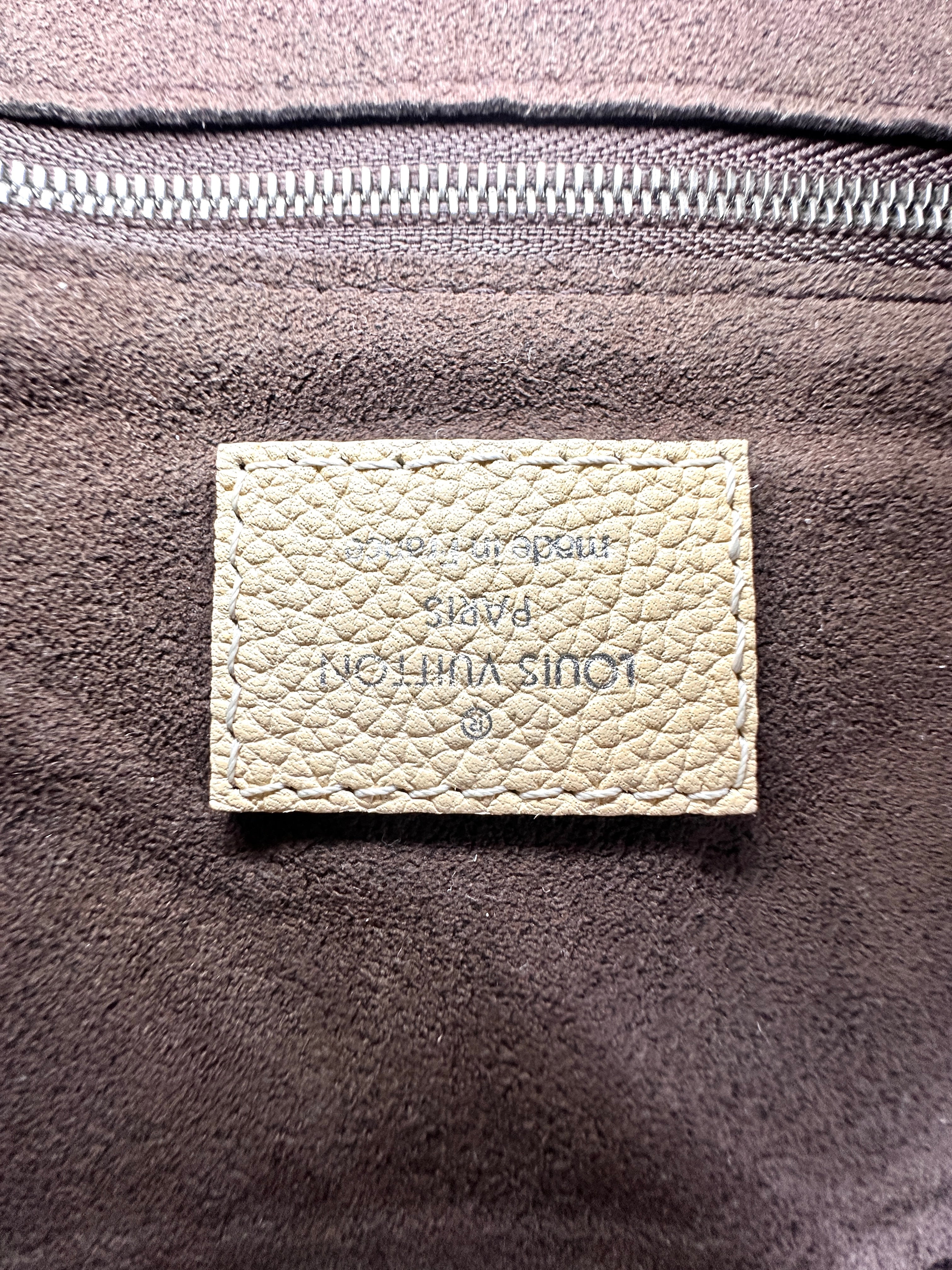 Louis Vuitton Mahina Babylone Beige Monogram Chain Bag LV2323