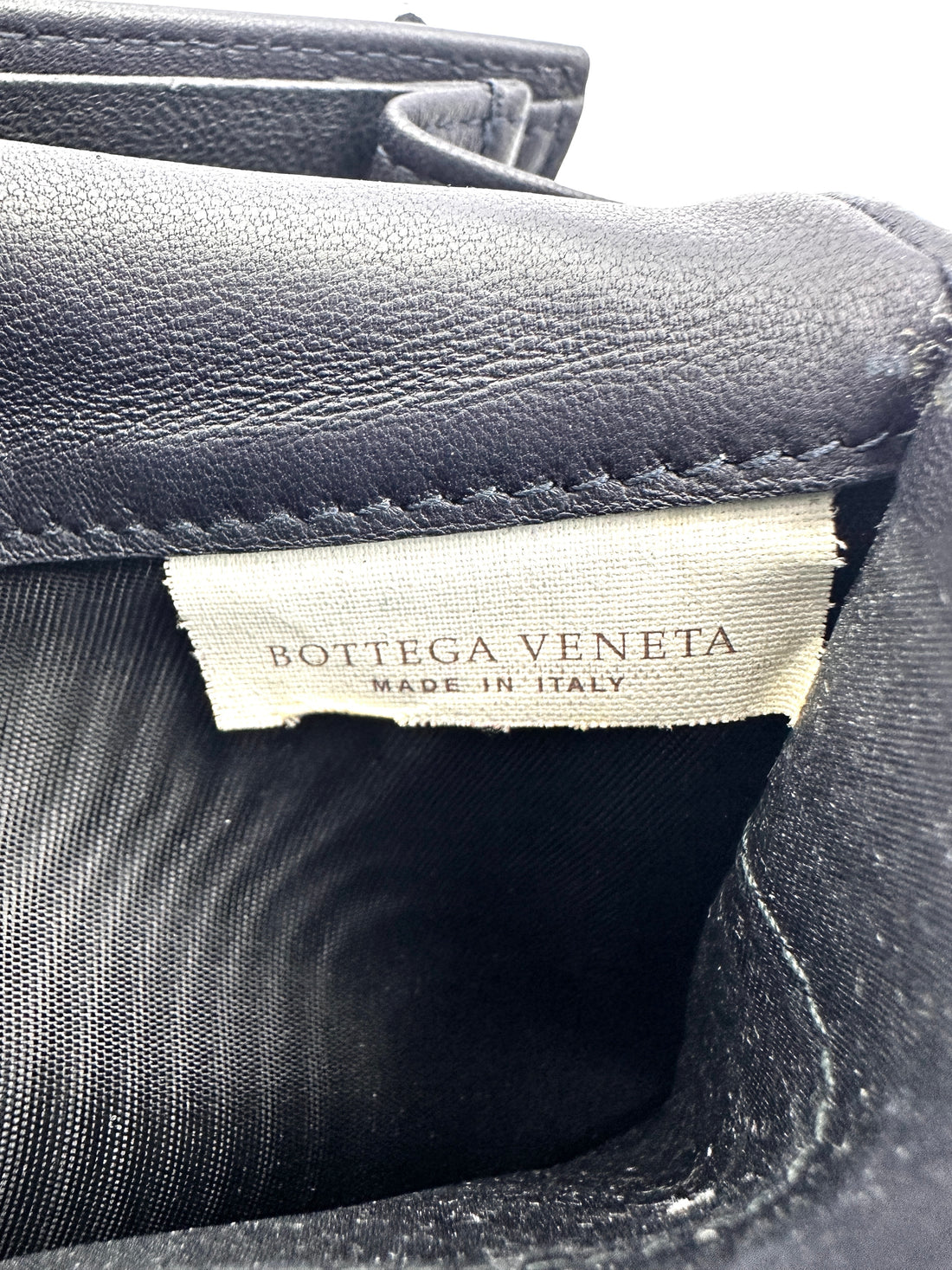 Bottega Veneta Black Intrecciato Weave Leather Long Wallet BV117