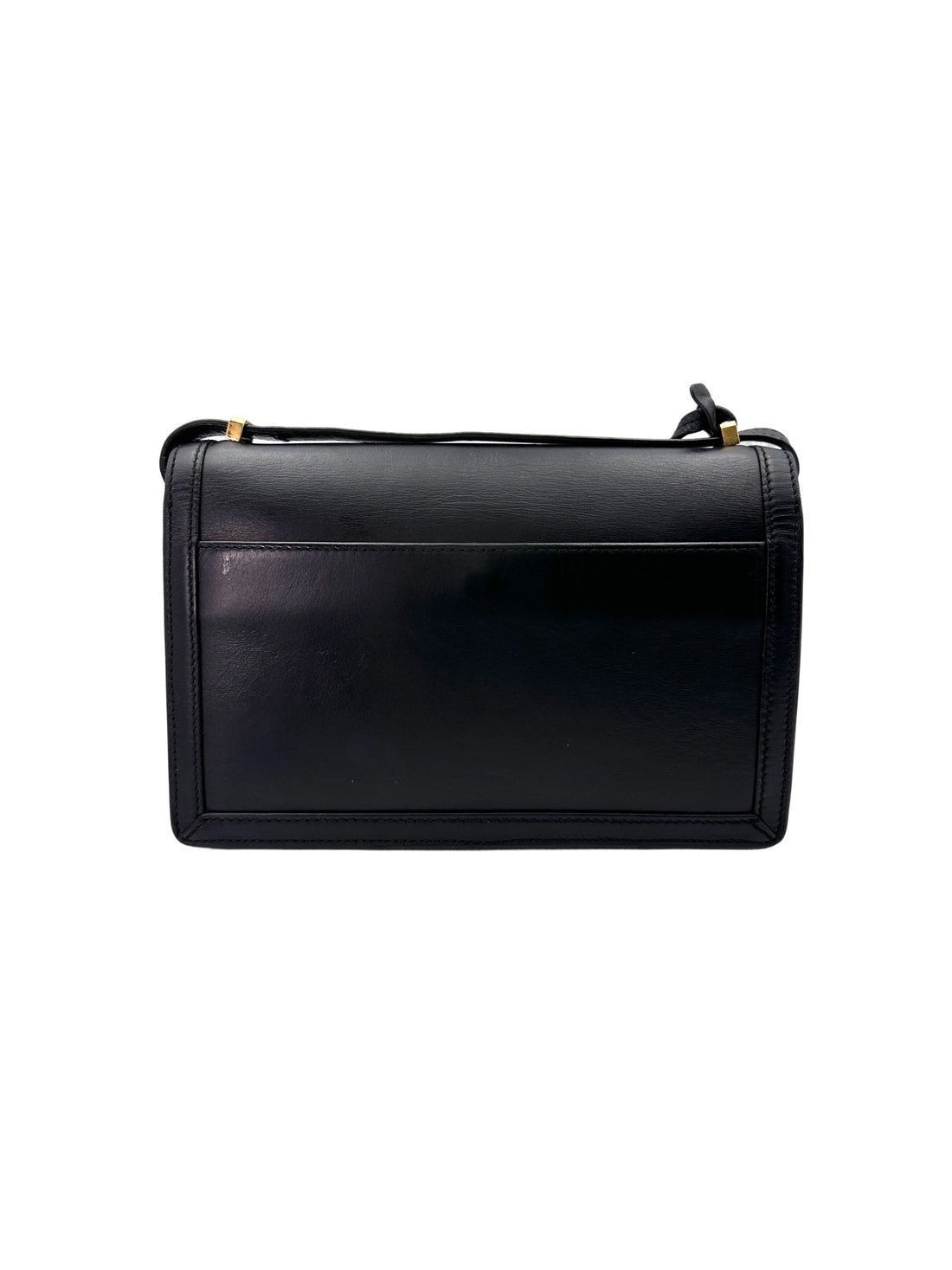 Loewe Barcelona Black Leather Medium Size Shoulder Bag LW79