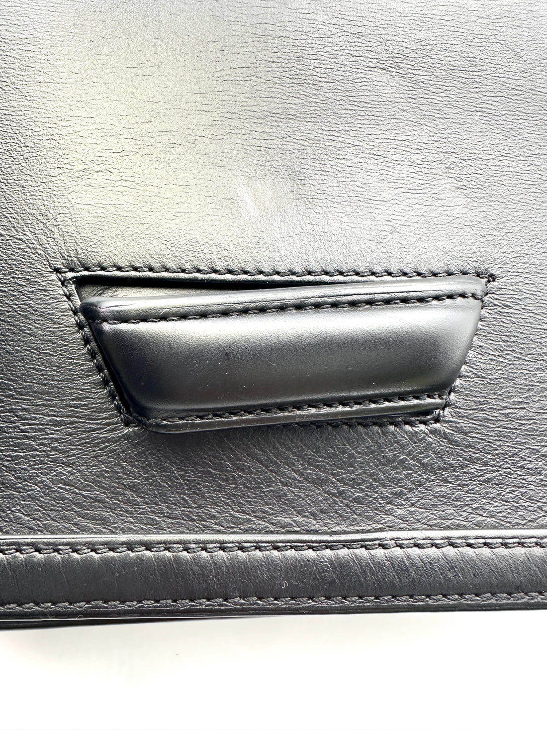 Loewe Barcelona Black Leather Medium Size Shoulder Bag LW79