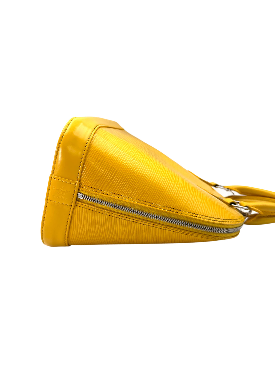 Louis Vuitton Alma PM Yellow Epi Leather Handle Bag LV2326