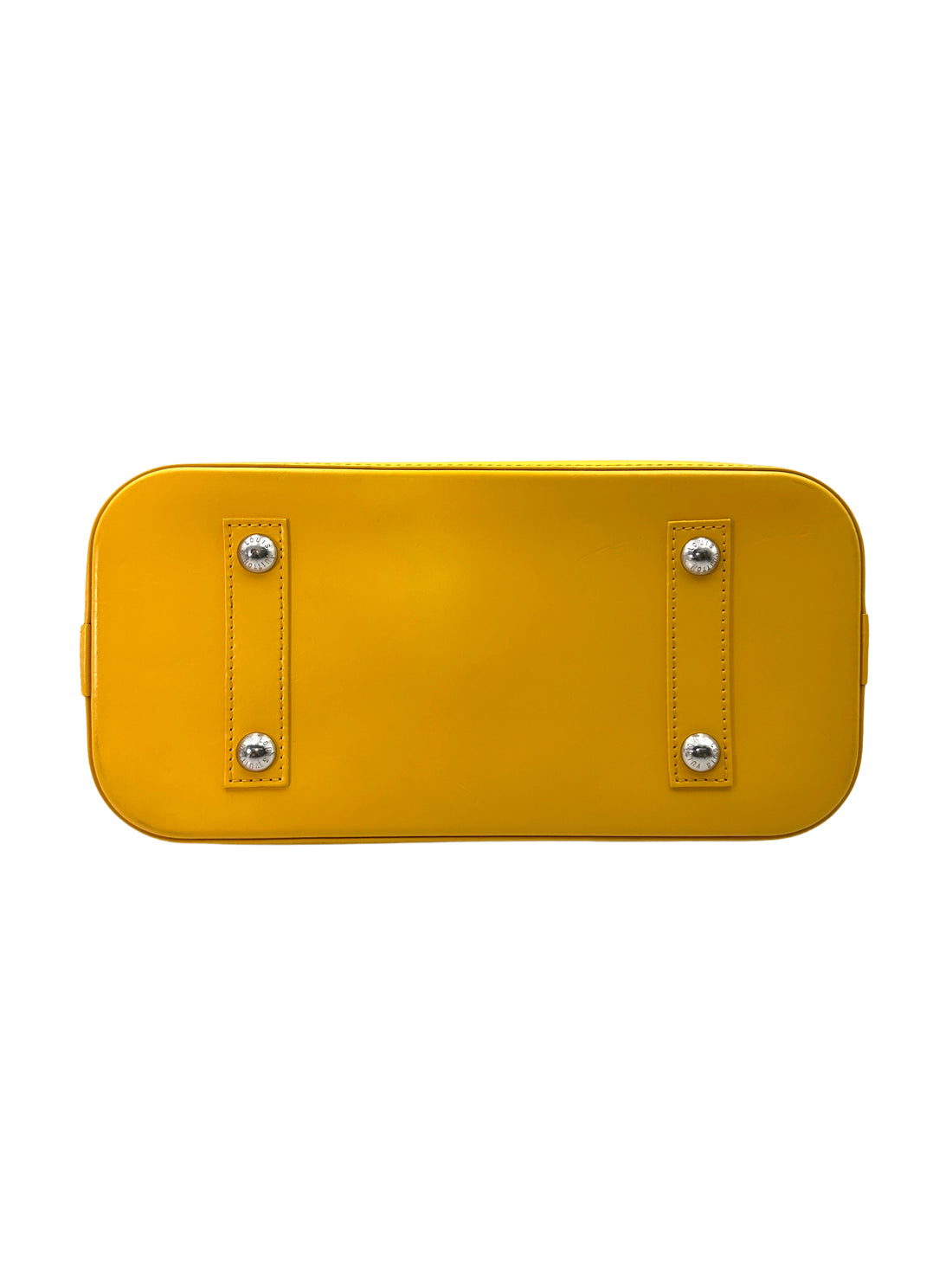Louis Vuitton Alma PM Yellow Epi Leather Handle Bag LV2326