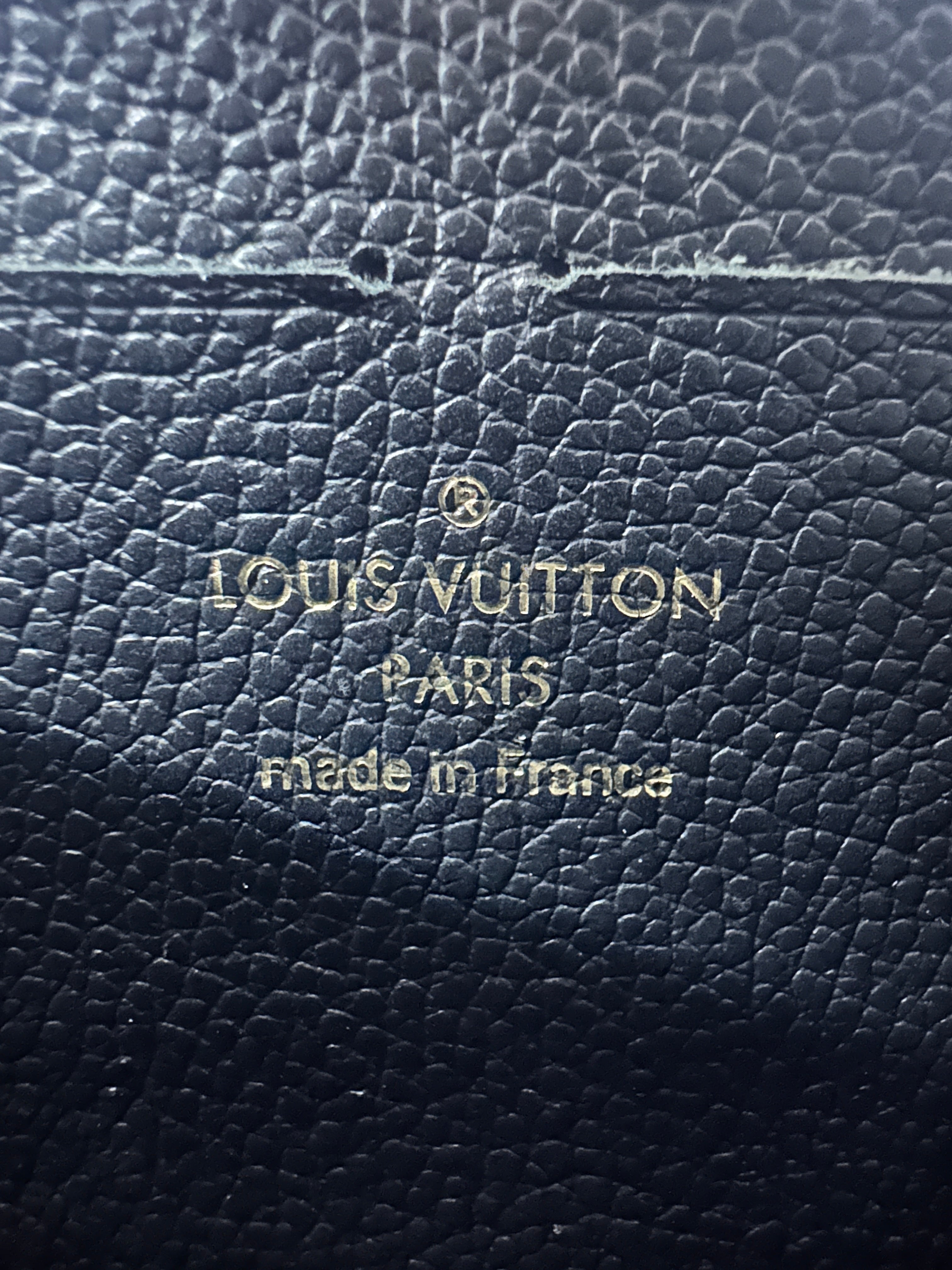 Louis Vuitton Vavin Black Monogram Empreinte Leather Shoulder Bag LV2328
