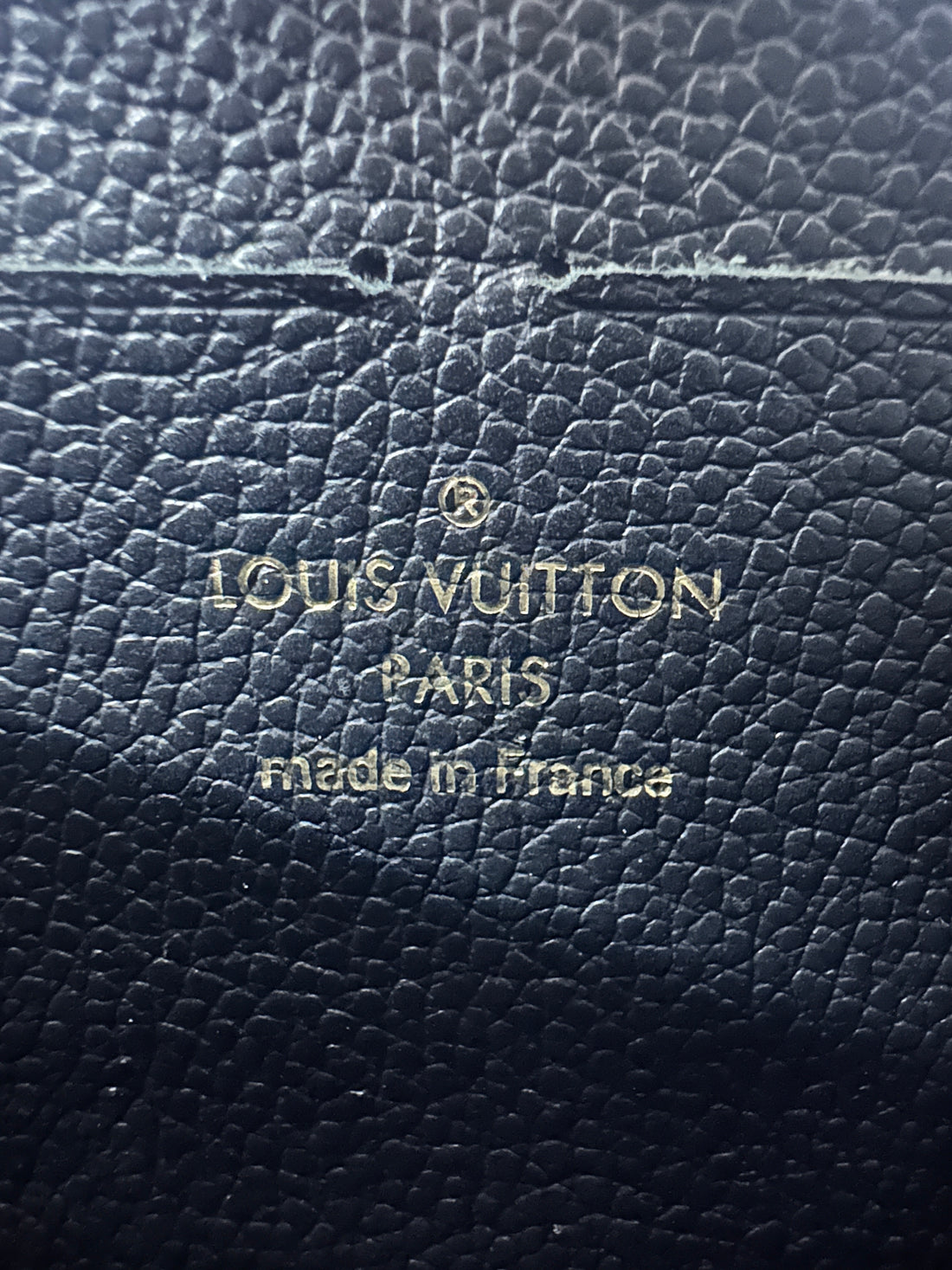 Louis Vuitton Vavin Black Monogram Empreinte Leather Shoulder Bag LV2328