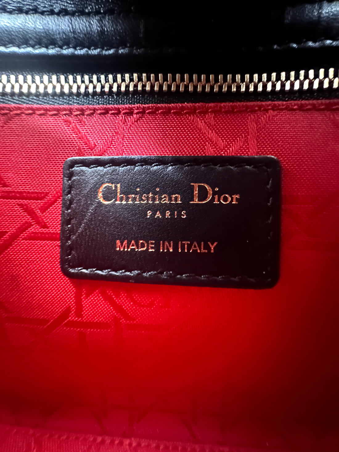Christian Dior Lady Dior Black Cannage Lambskin Handle Bag With Customizable Shoulder Strap DR626