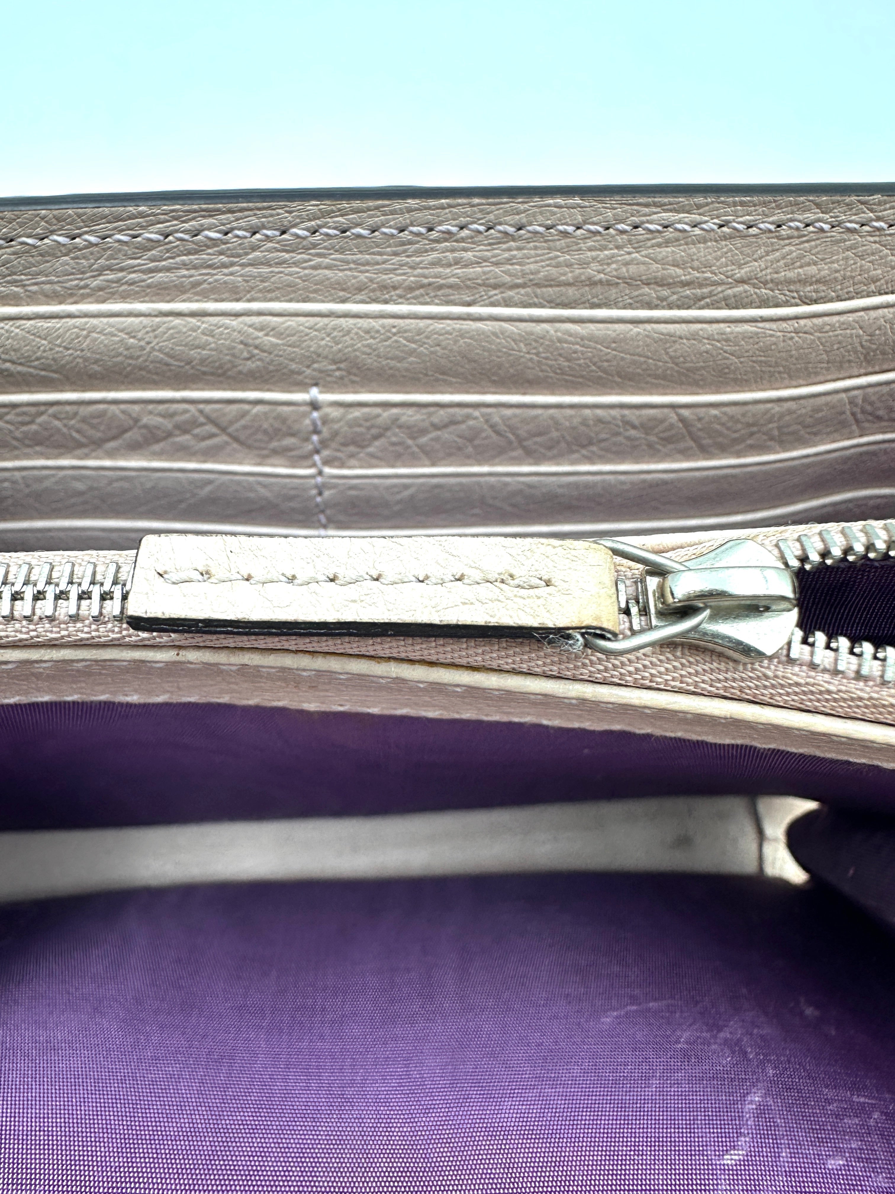 Gucci Dionysus Beige Ostrich Chain Shoulder Bag GG816