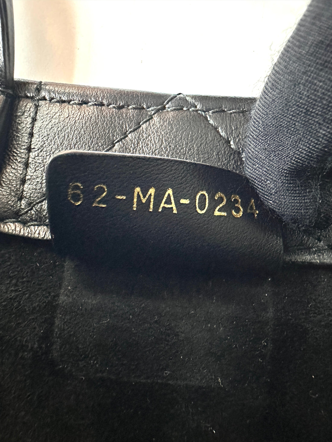 Christian Dior Book Tote Black Cannage Leather Handle Bag With Gold Charms DR627