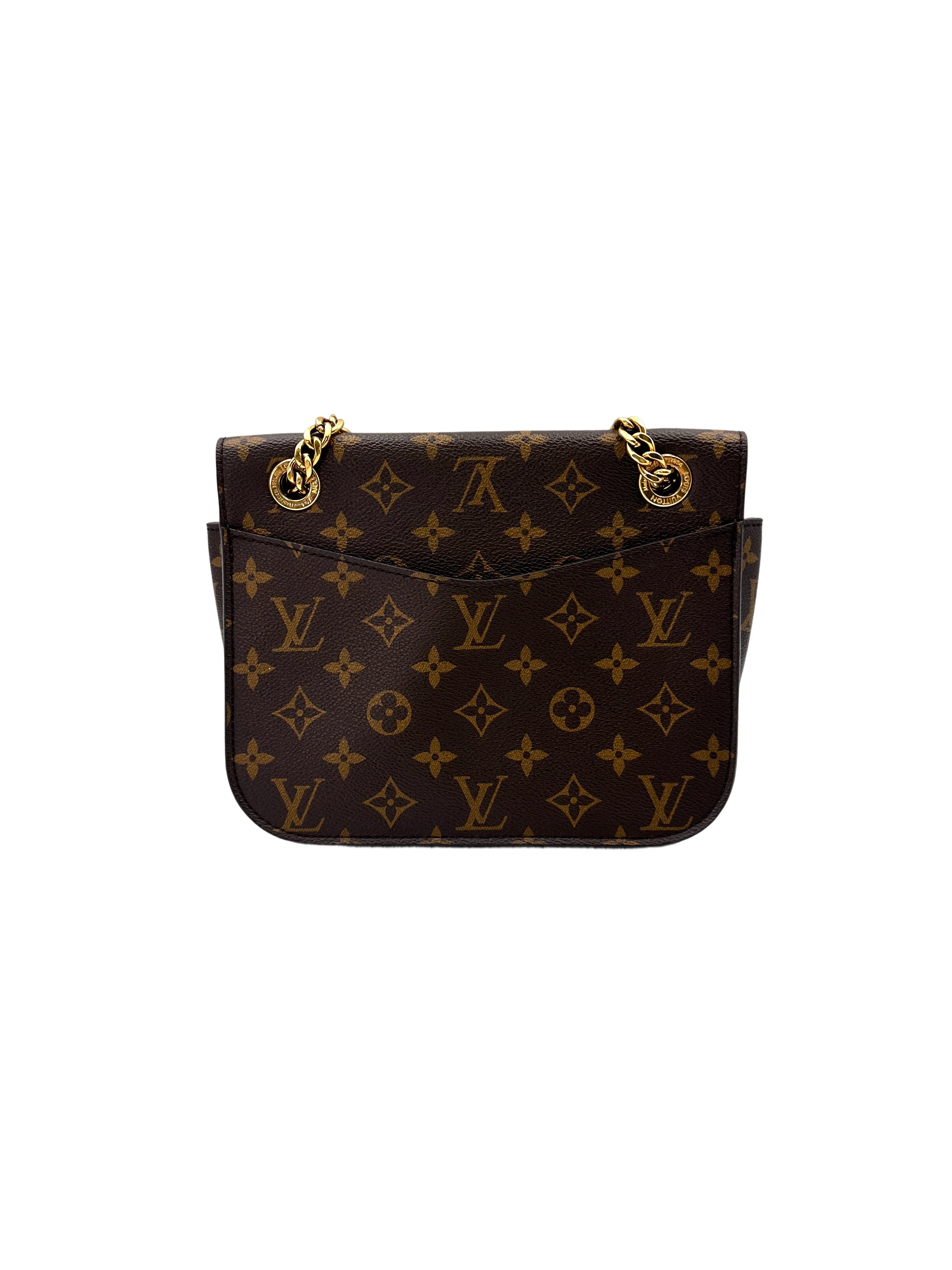 Louis Vuitton Passy Monogram Canvas Chain Bag LV2337