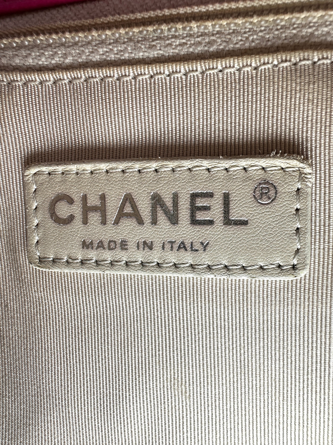 Chanel LeBoy Rose Red Quilted Leather Large Size Flap Bag With Aged Silver Buckle(19***11) CC1643