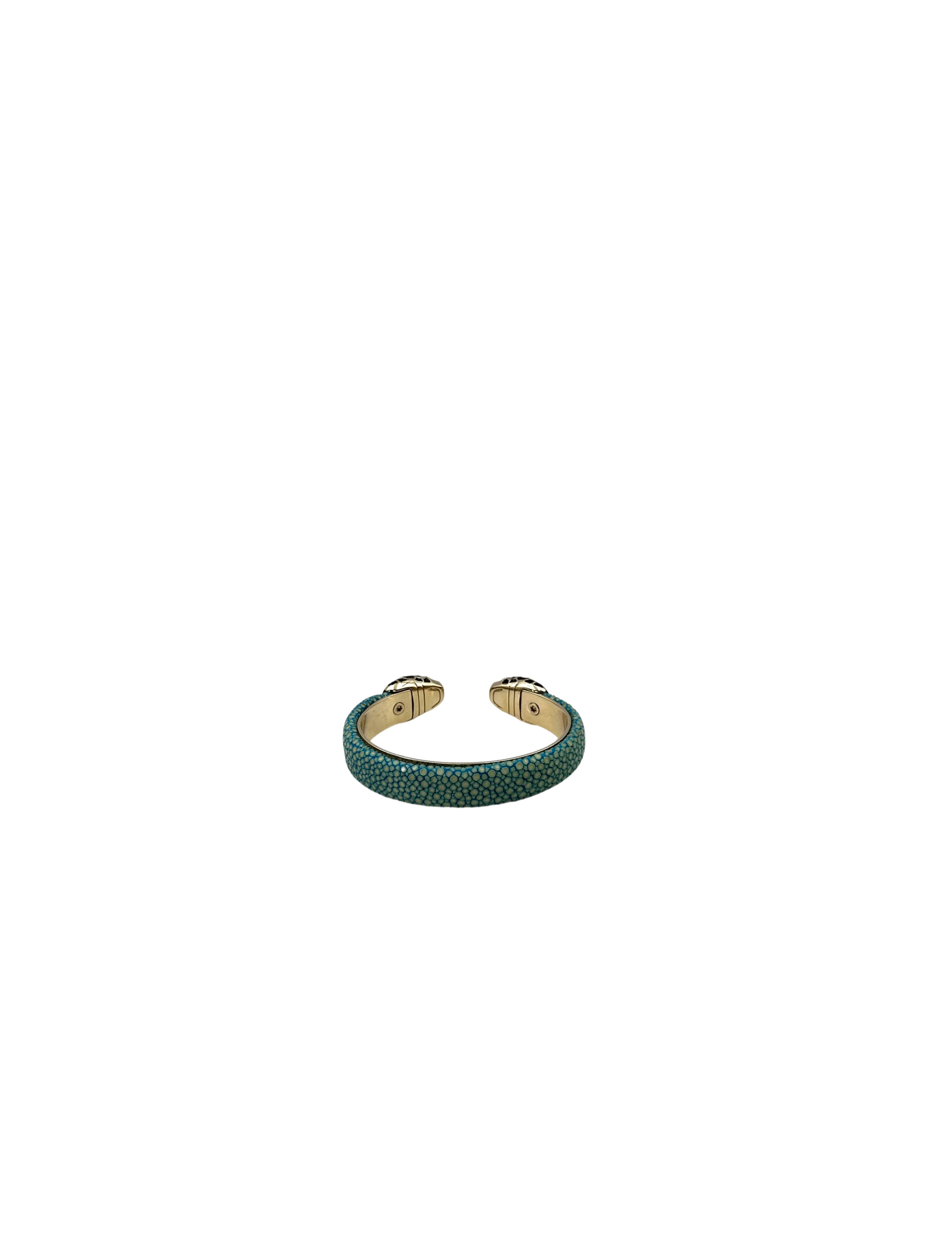 Bvlgari Serpenti Forever Green Double Snakehead Bracelet IRIS116