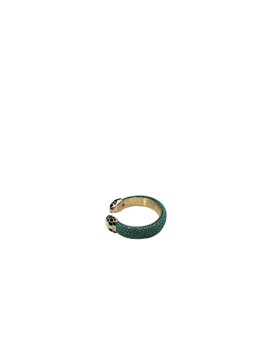 Bvlgari Serpenti Forever Green Double Snakehead Bracelet IRIS116