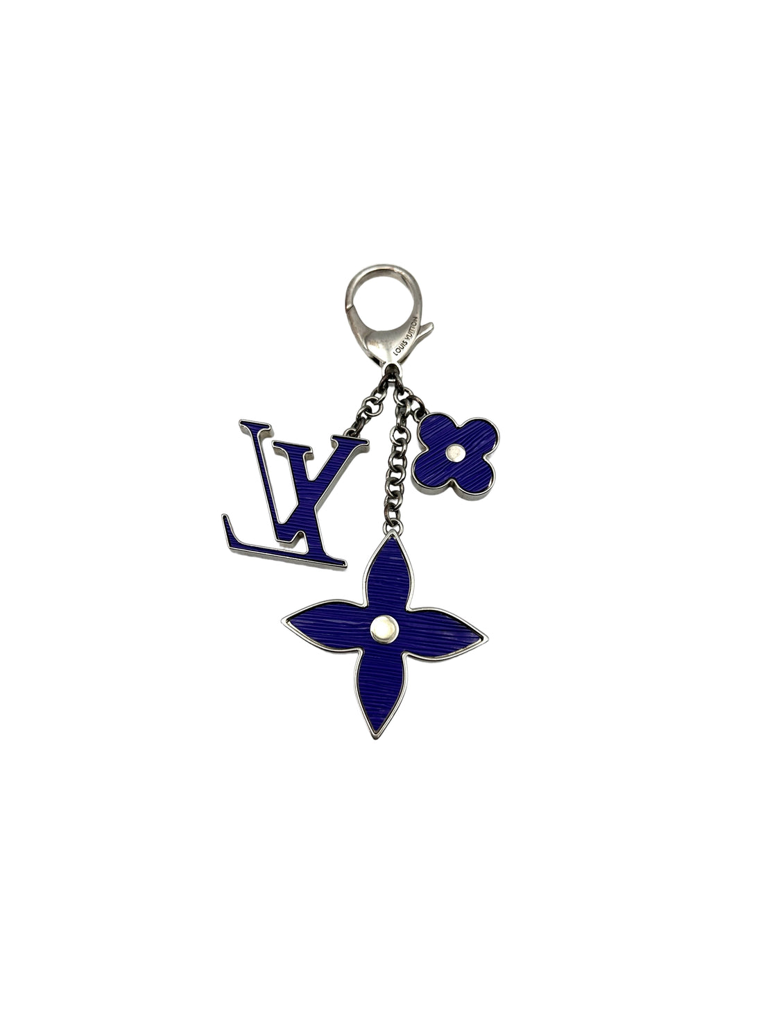 Louis Vuitton Fleur d' Blue Epi Monogram Bag Charm LV2333