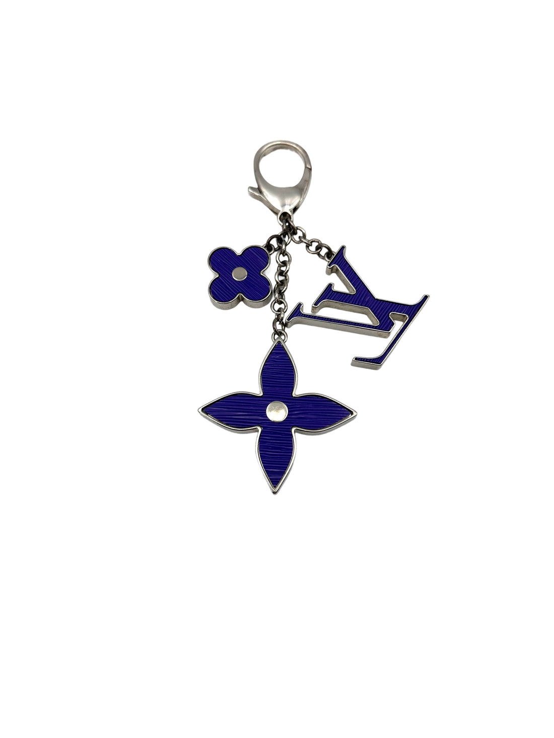 Louis Vuitton Fleur d' Blue Epi Monogram Bag Charm LV2333