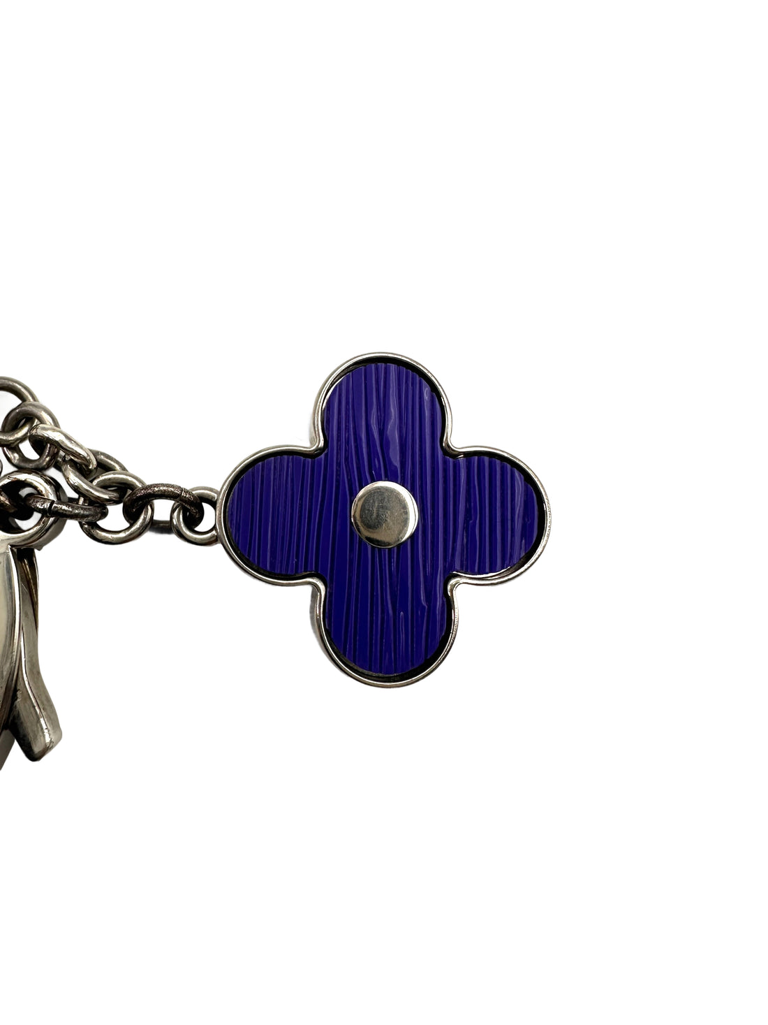 Louis Vuitton Fleur d' Blue Epi Monogram Bag Charm LV2333