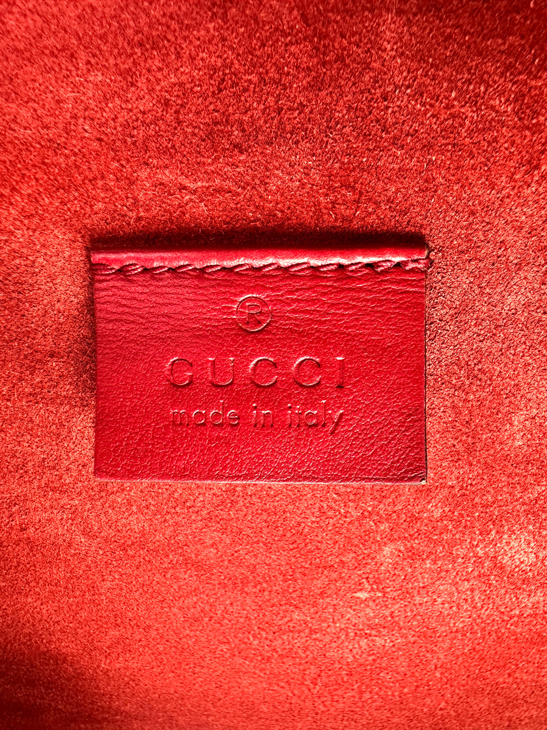 Gucci Dionysus GG Supreme Canvas Shoulder Bag With Red Trim GG818
