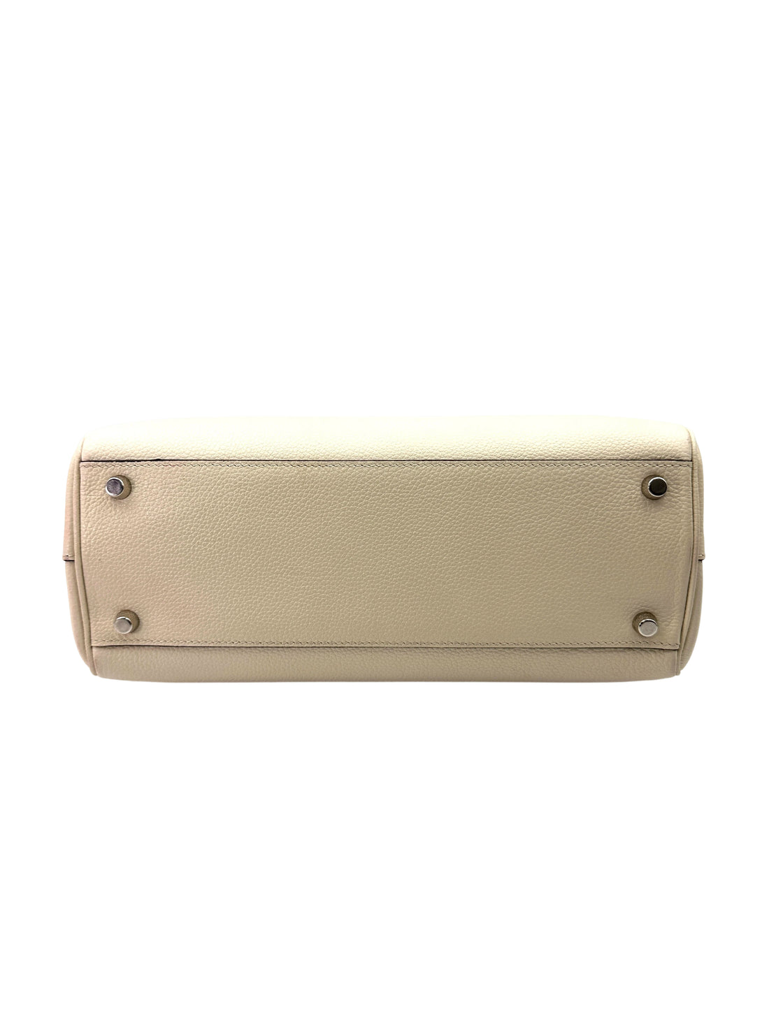 Gucci Zumi White Leather Small Size Top Handle Bag GG817