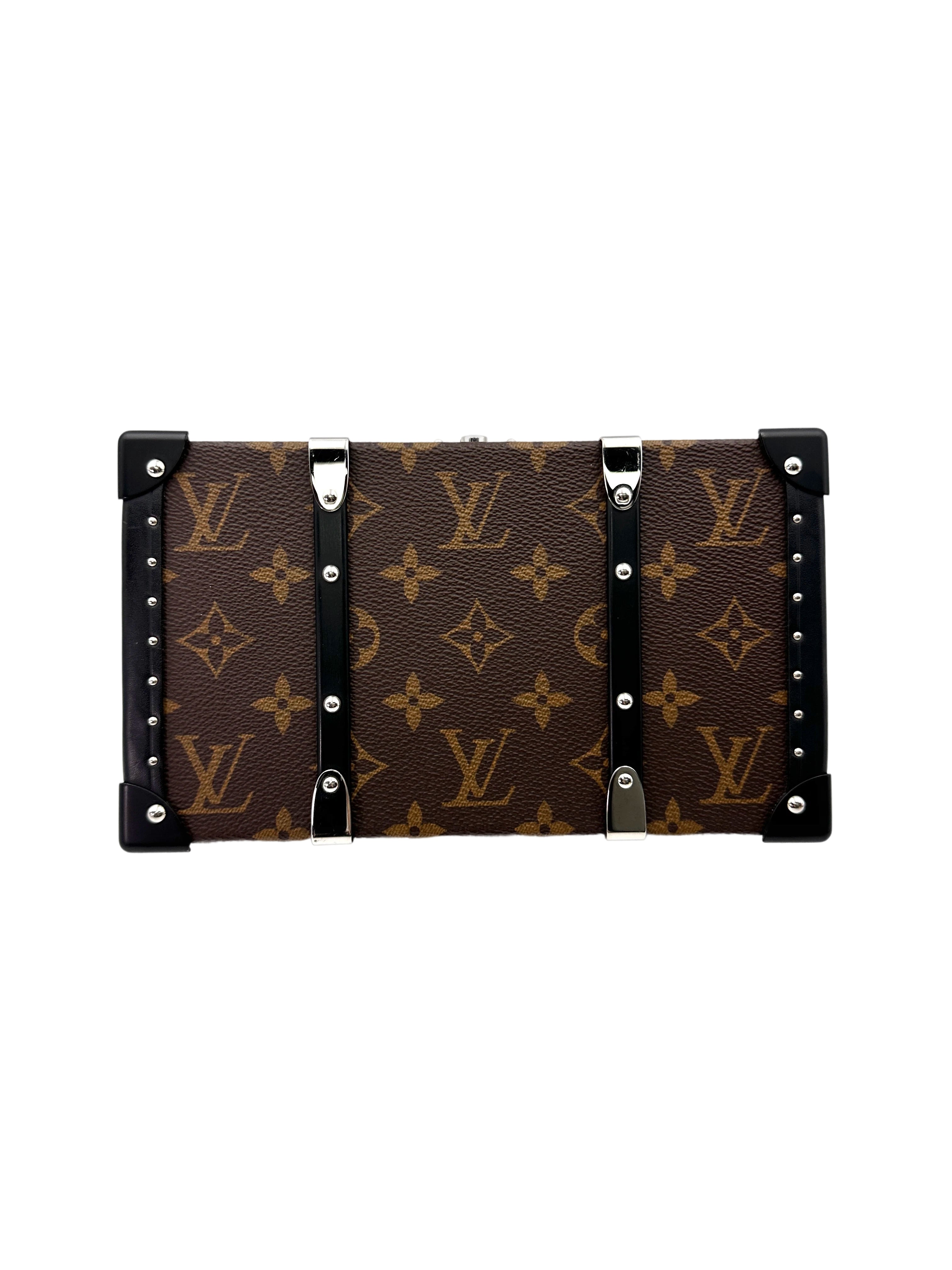 Louis Vuitton Monogram Macassar Canvas Neo Wallet Trunk LV2340