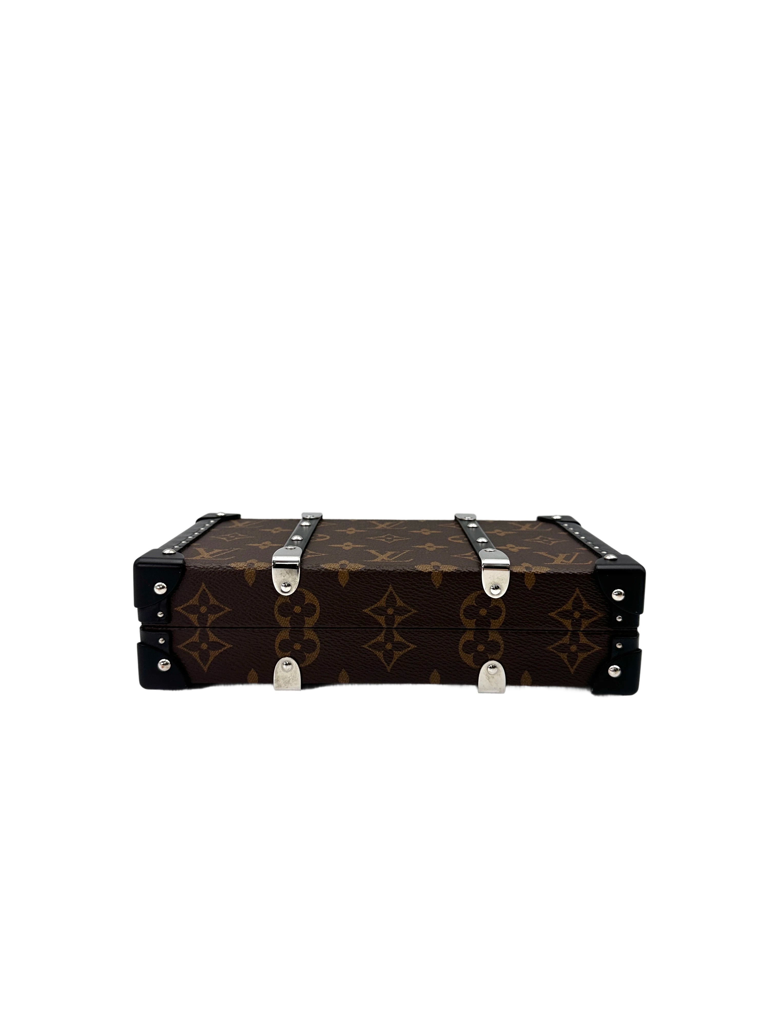 Louis Vuitton Monogram Macassar Canvas Neo Wallet Trunk LV2340