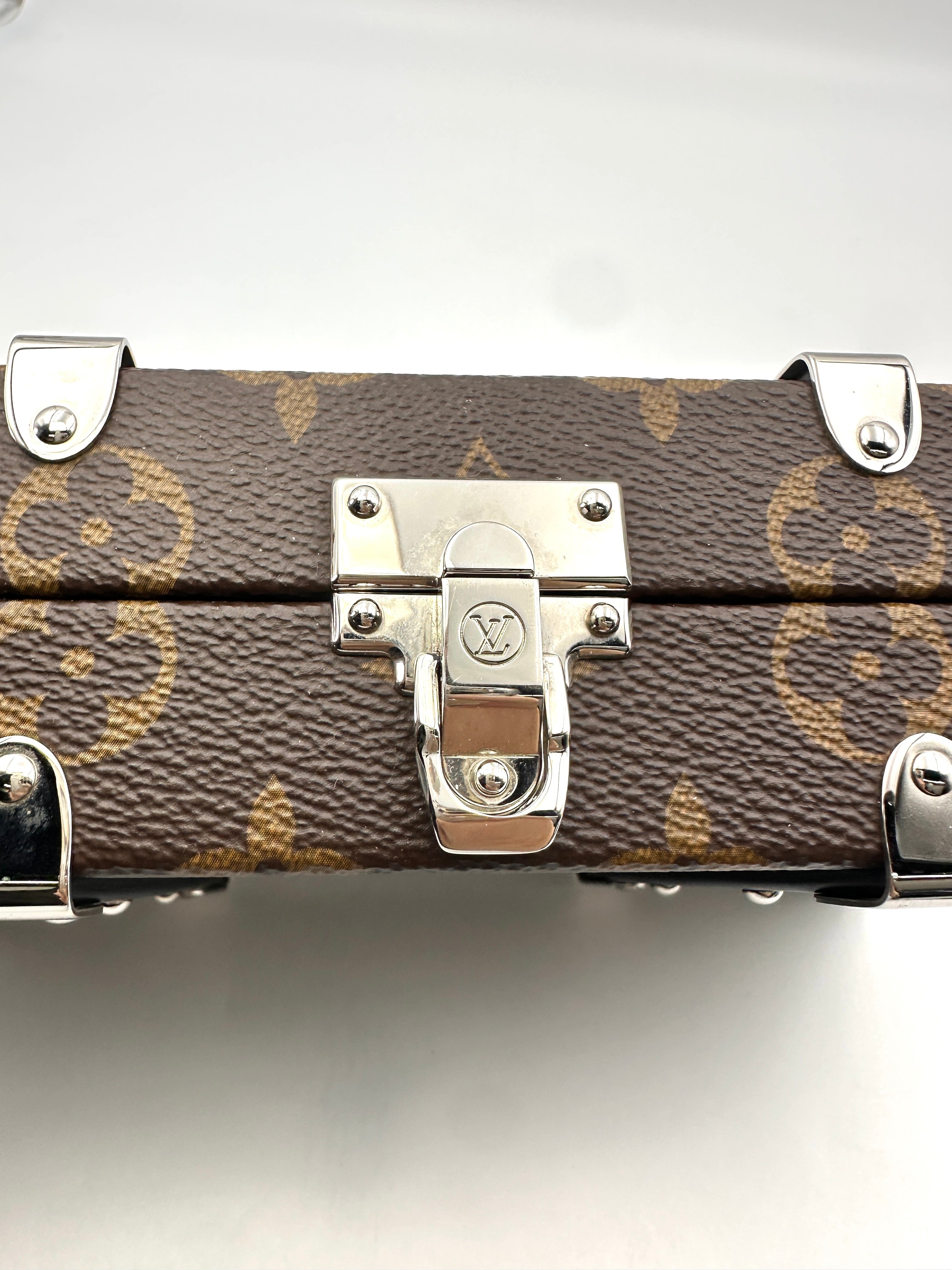 Louis Vuitton Monogram Macassar Canvas Neo Wallet Trunk LV2340