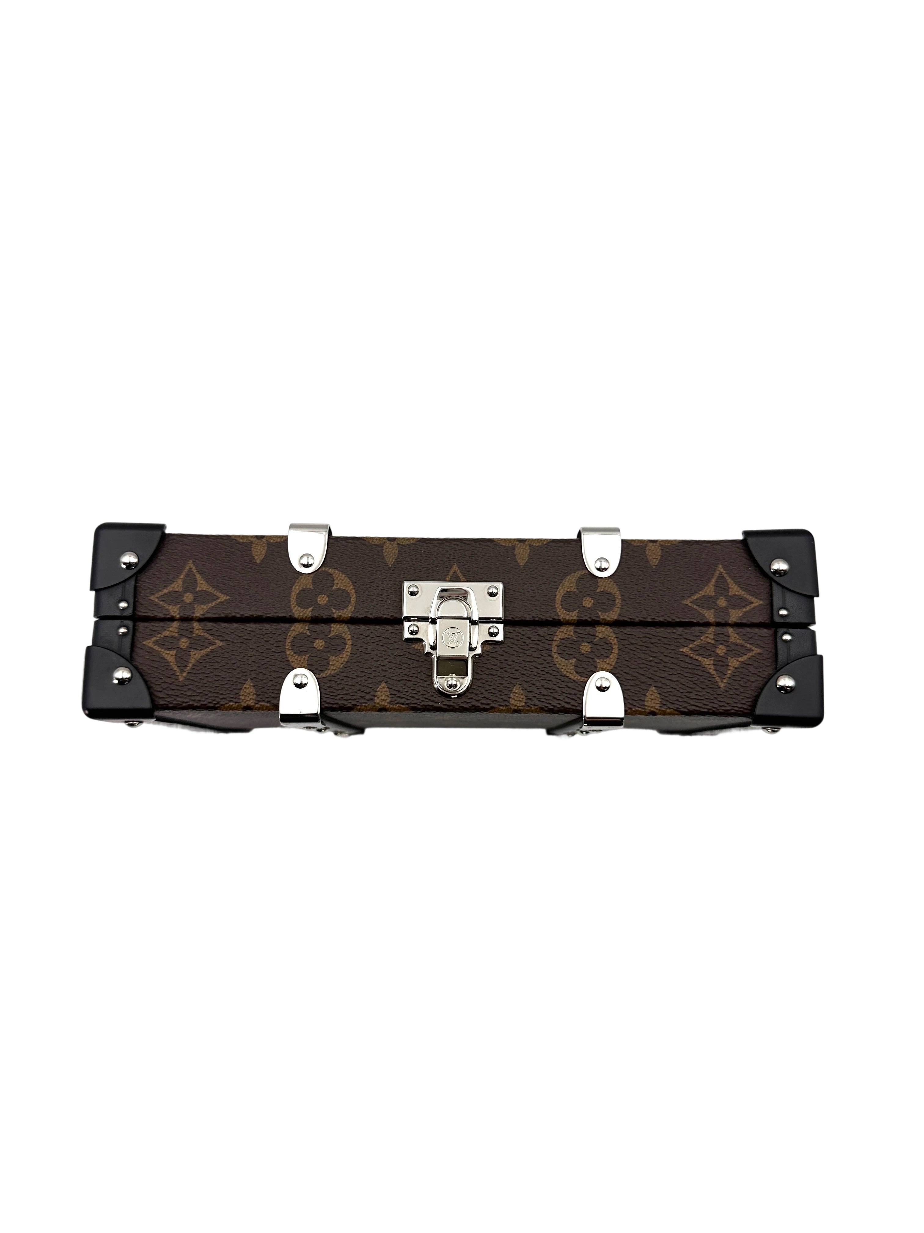 Louis Vuitton Monogram Macassar Canvas Neo Wallet Trunk LV2340