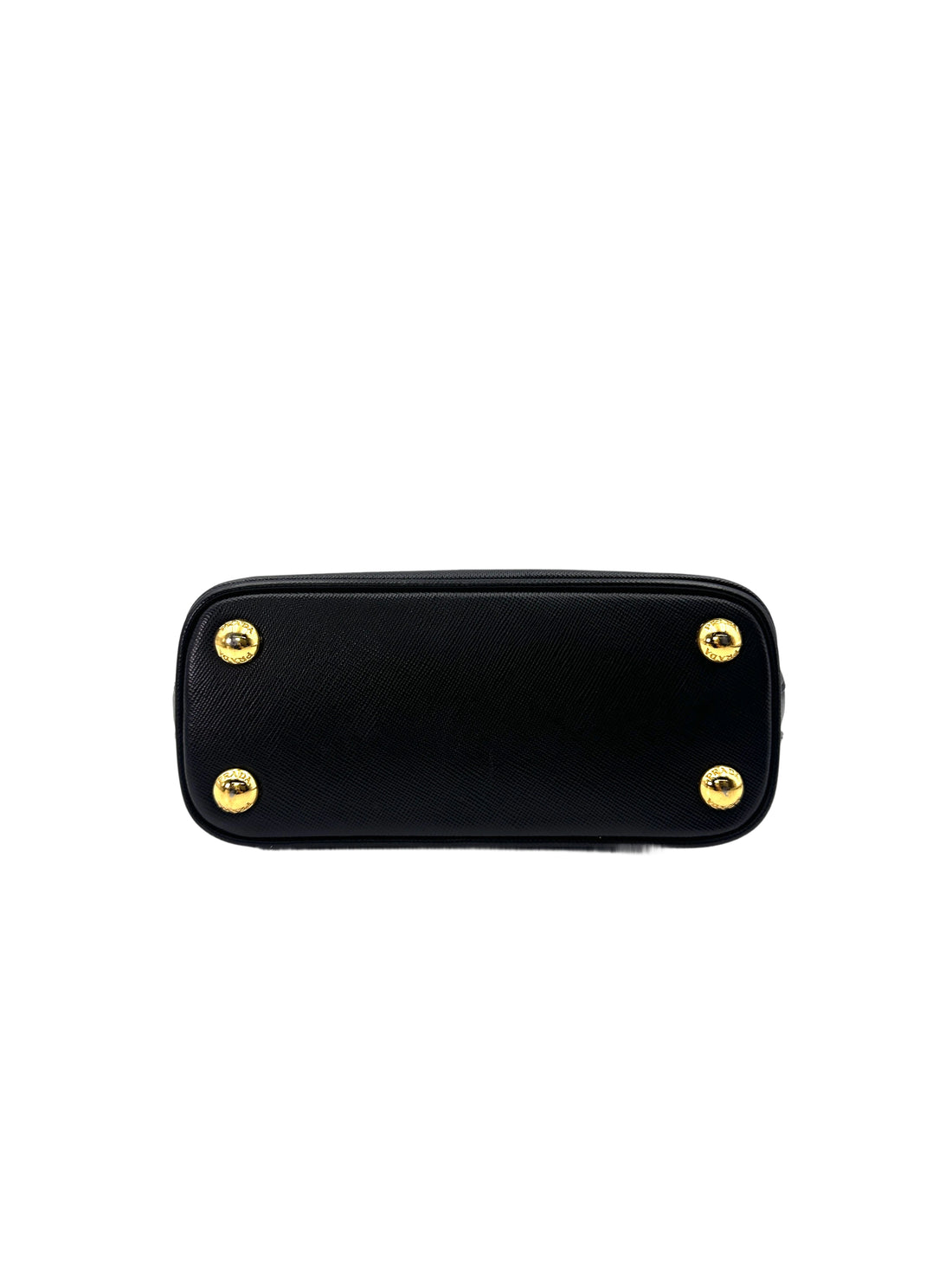 Prada Black Saffiano Lux Leather Mini Top Handle Bag PR226