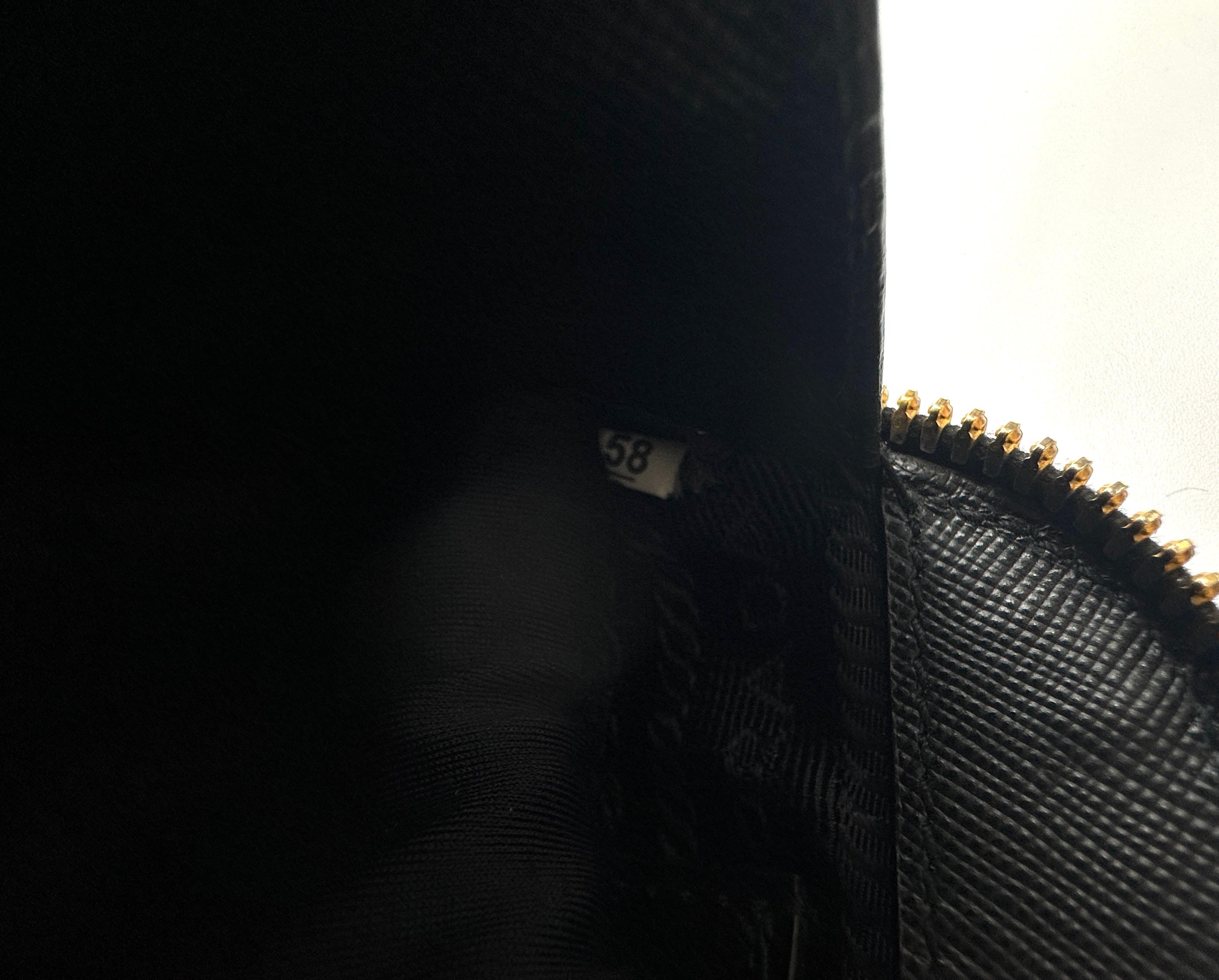 Prada Black Saffiano Lux Leather Mini Top Handle Bag PR226