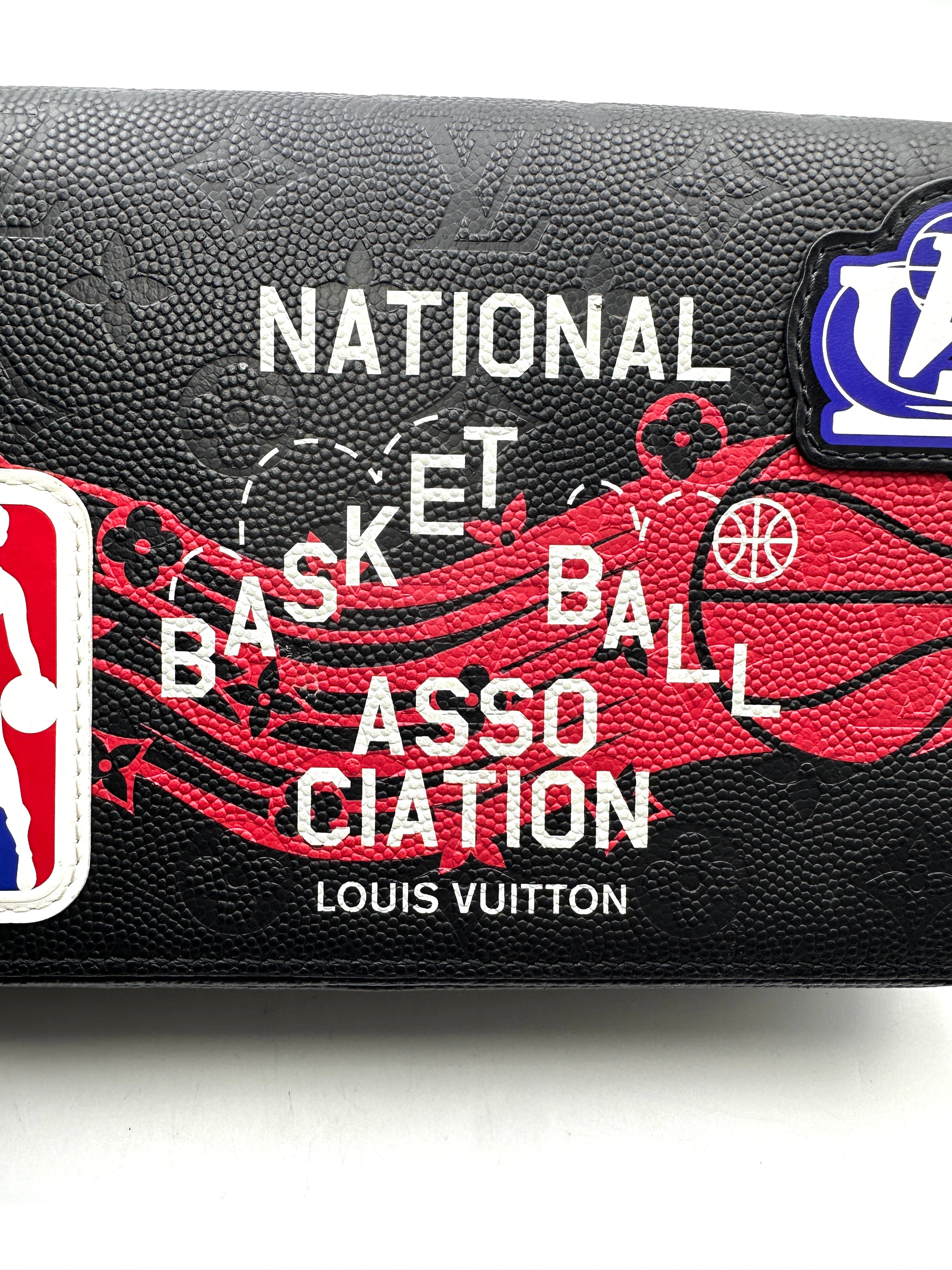 Louis Vuitton x NBA Black Monogram Empreinte Studio Messenger Bag LV2344