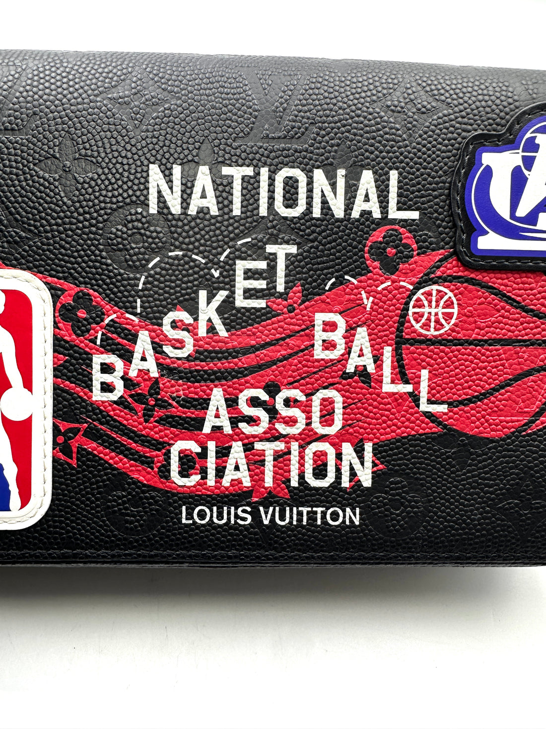 Louis Vuitton x NBA Black Monogram Empreinte Studio Messenger Bag LV2344
