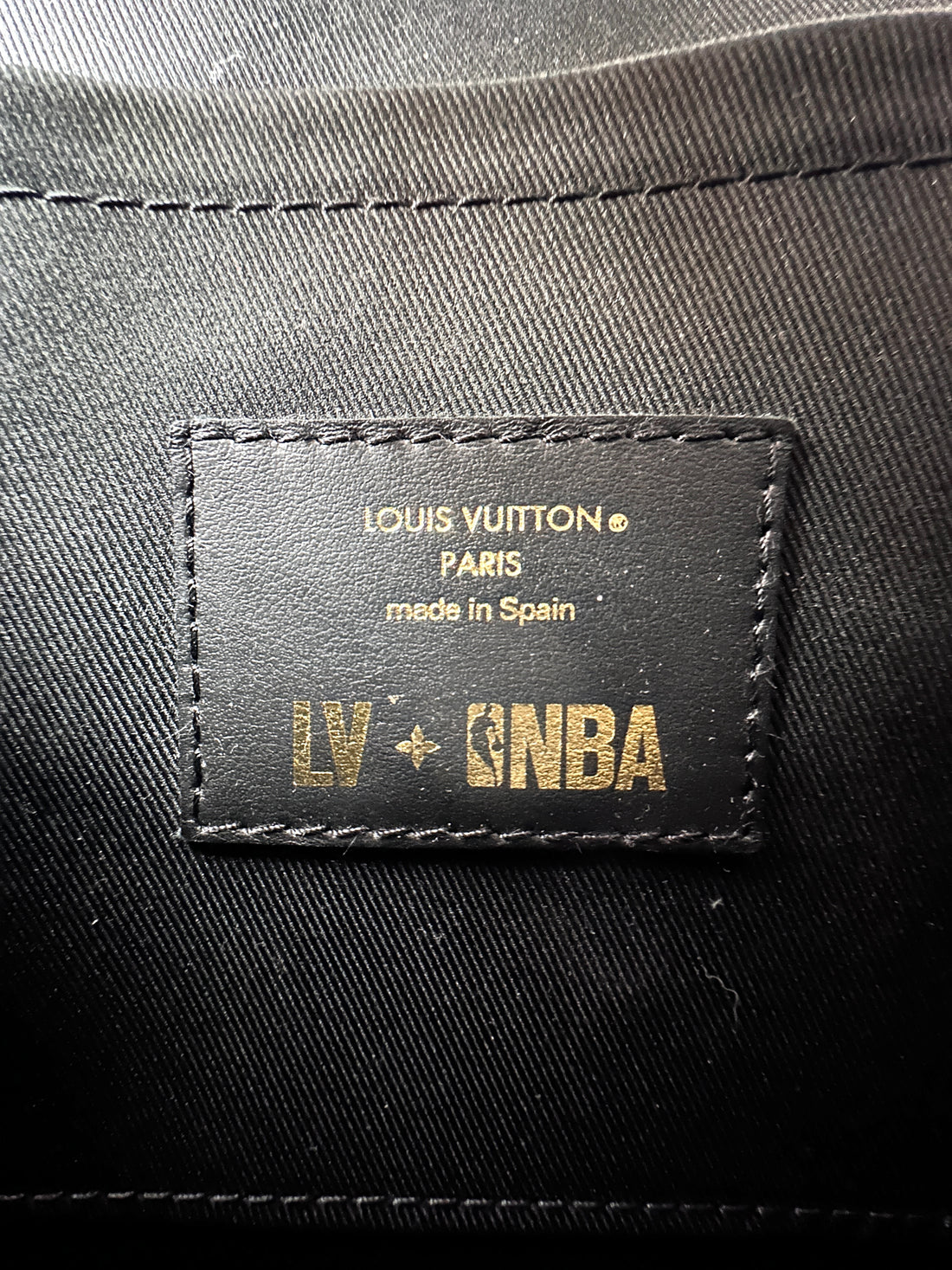 Louis Vuitton x NBA Black Monogram Empreinte Studio Messenger Bag LV2344