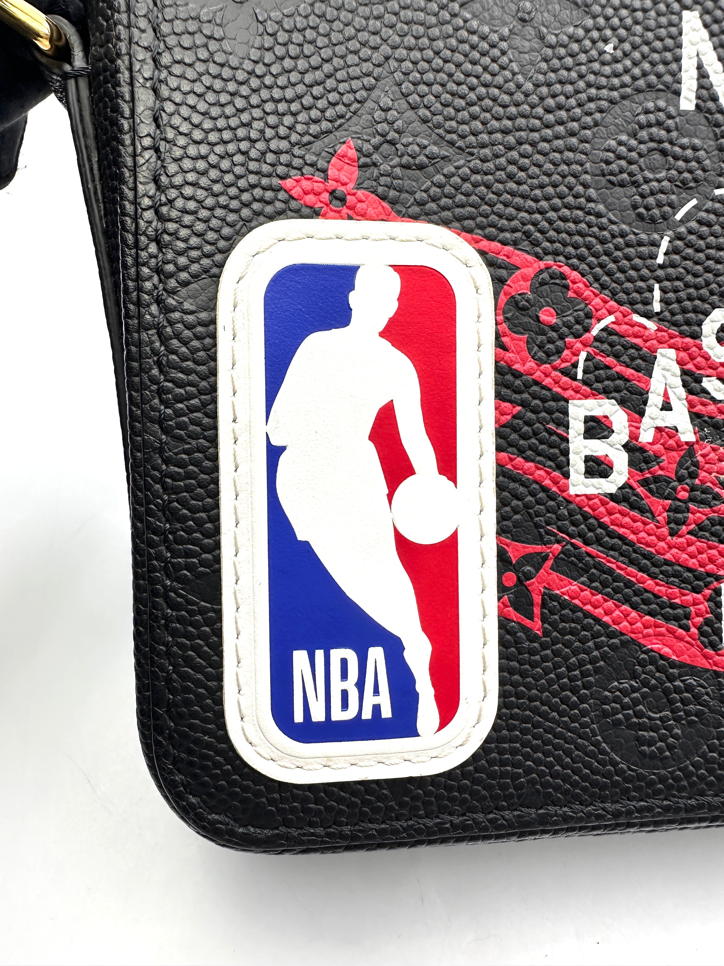 Louis Vuitton x NBA Black Monogram Empreinte Studio Messenger Bag LV2344