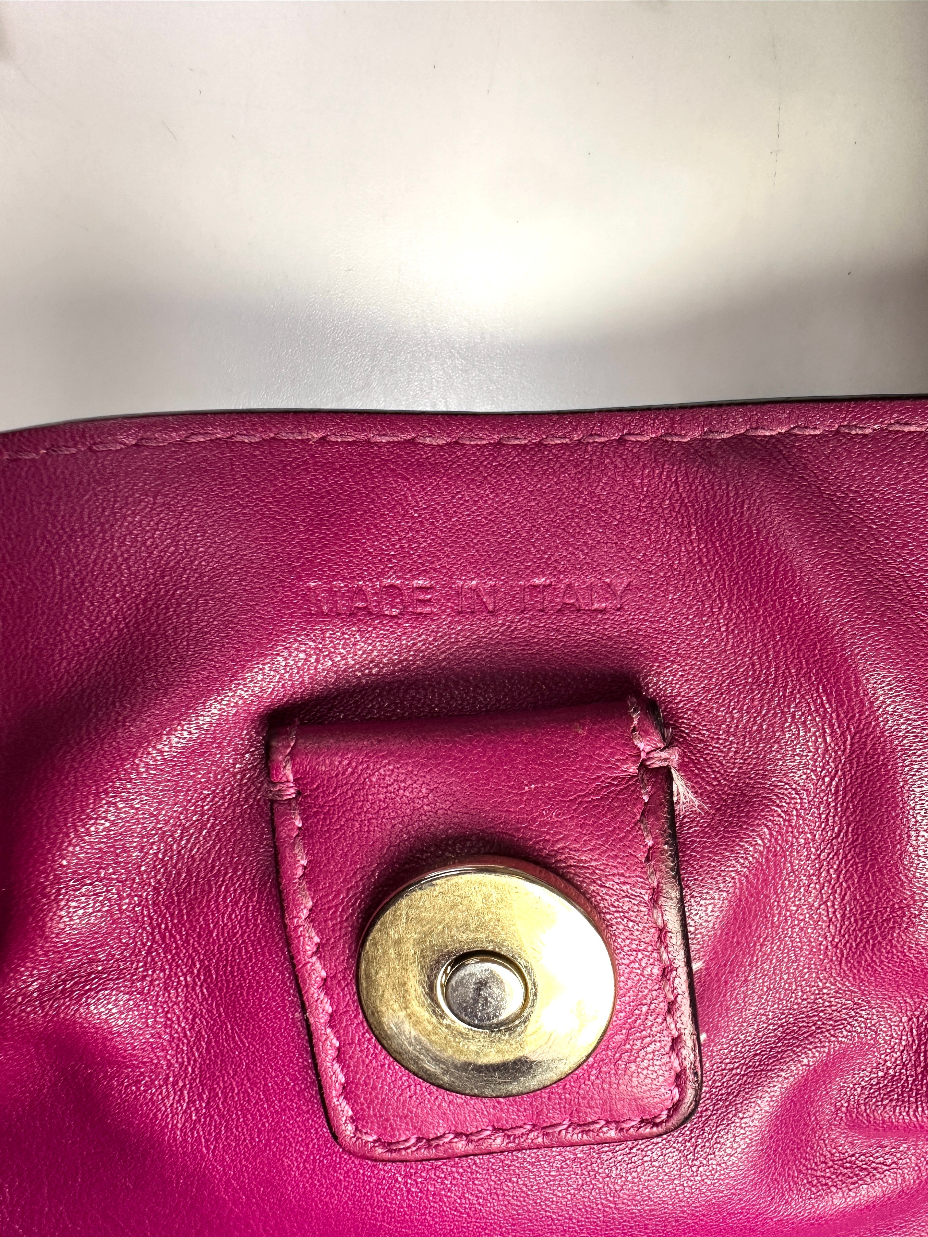 Christian Dior Diorissimo Black Leather Large Size Handle Bag DR633