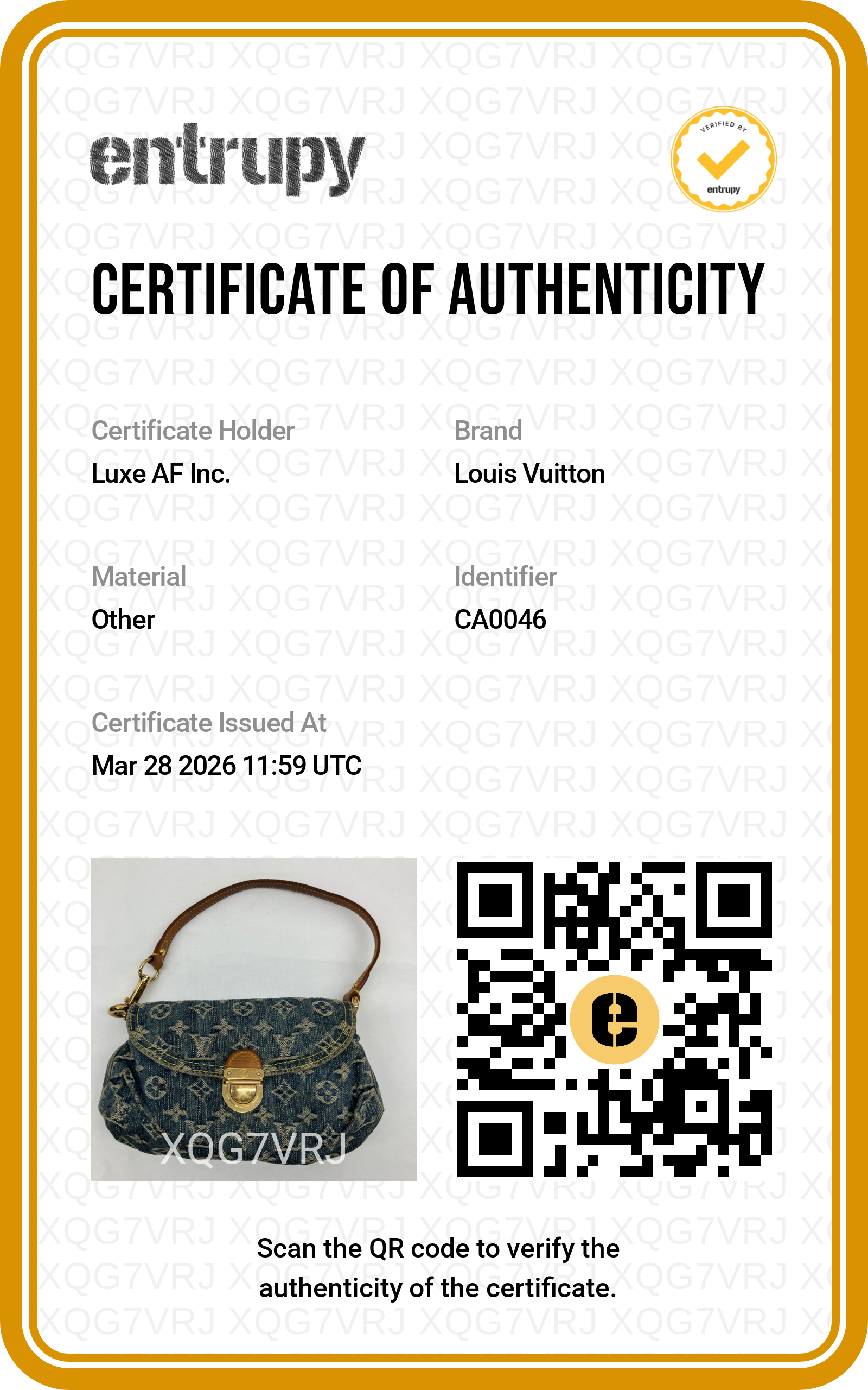 Louis Vuitton Blue Monogram Denim Pleaty Shoulder Bag LV2371