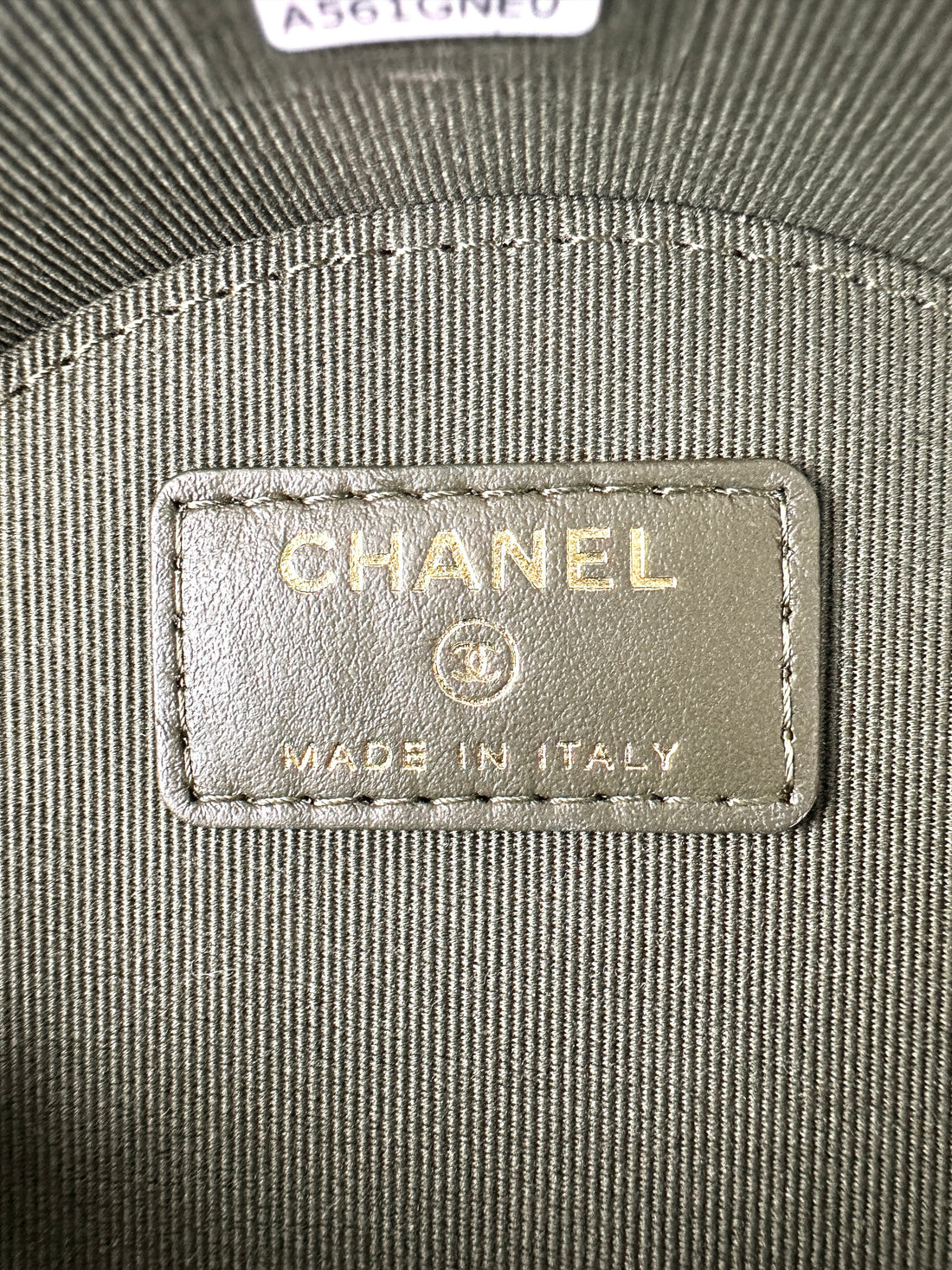 Chanel Green Quilted Leather Round Chain Shoulder Bag(A5***E0) CC1648