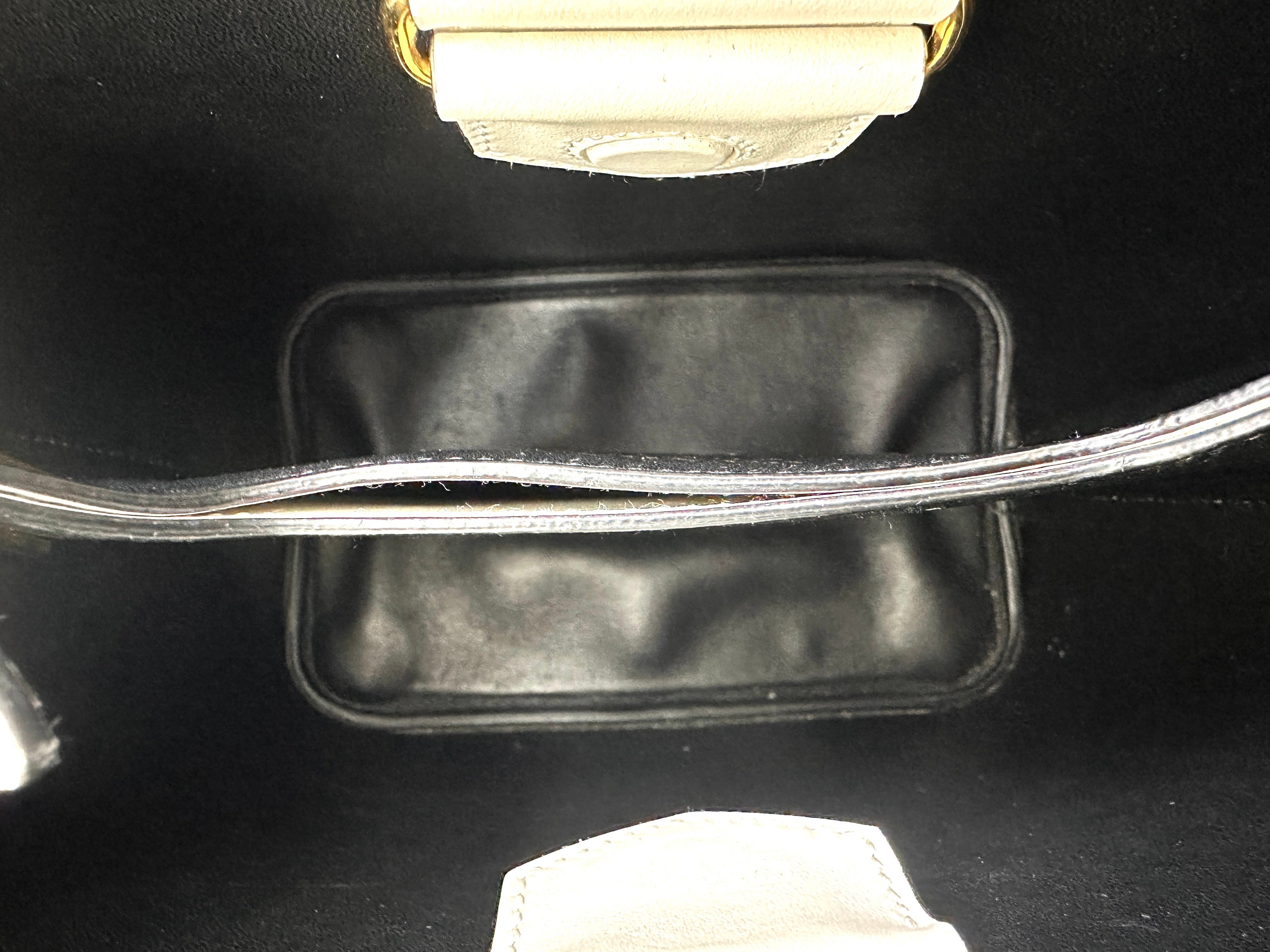 Prada Panier White Saffiano Leather Bucket Bag PR229