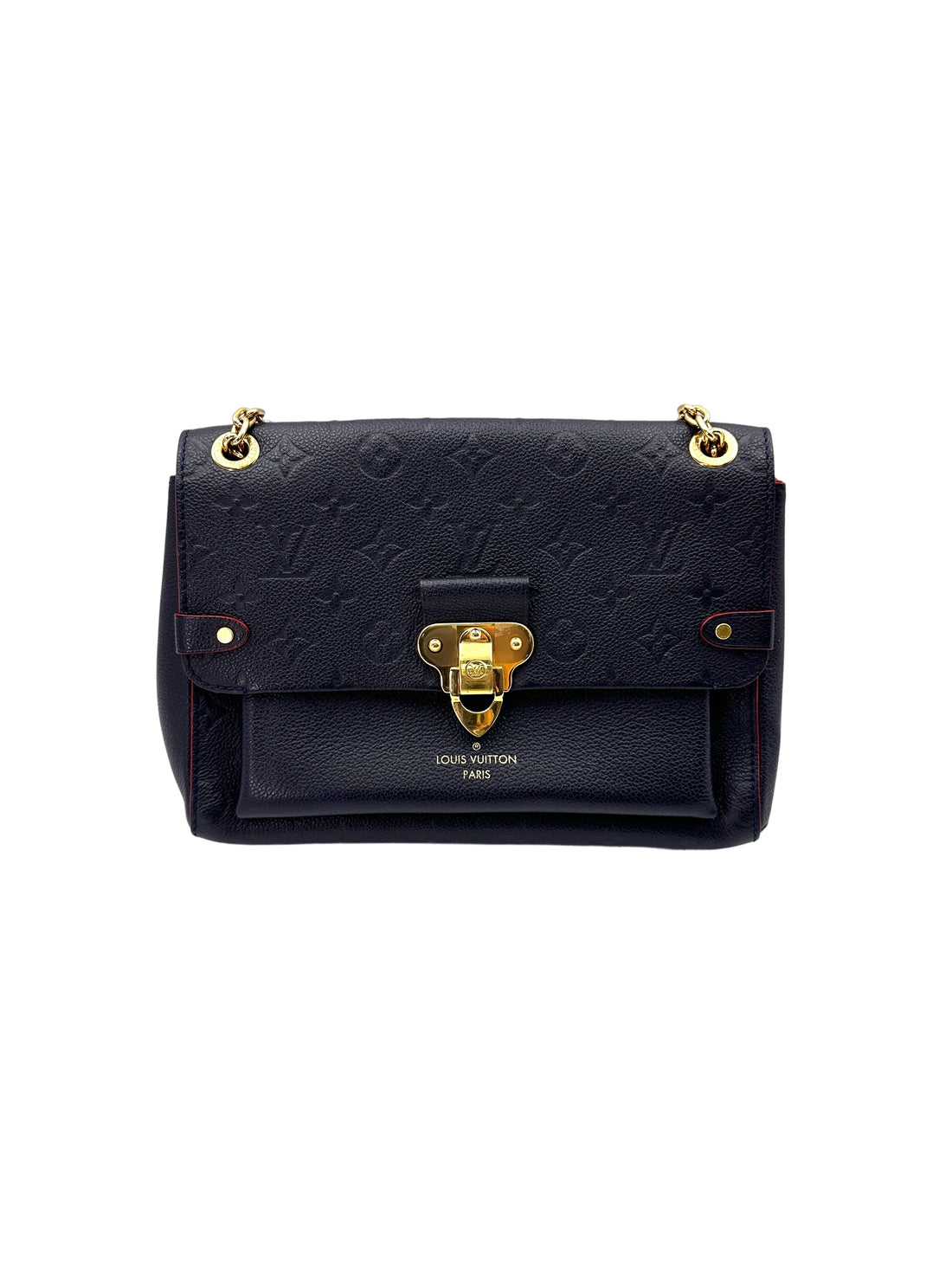 Louis Vuitton Vavin Black Monogram Empreinte Leather Shoulder Bag LV2353