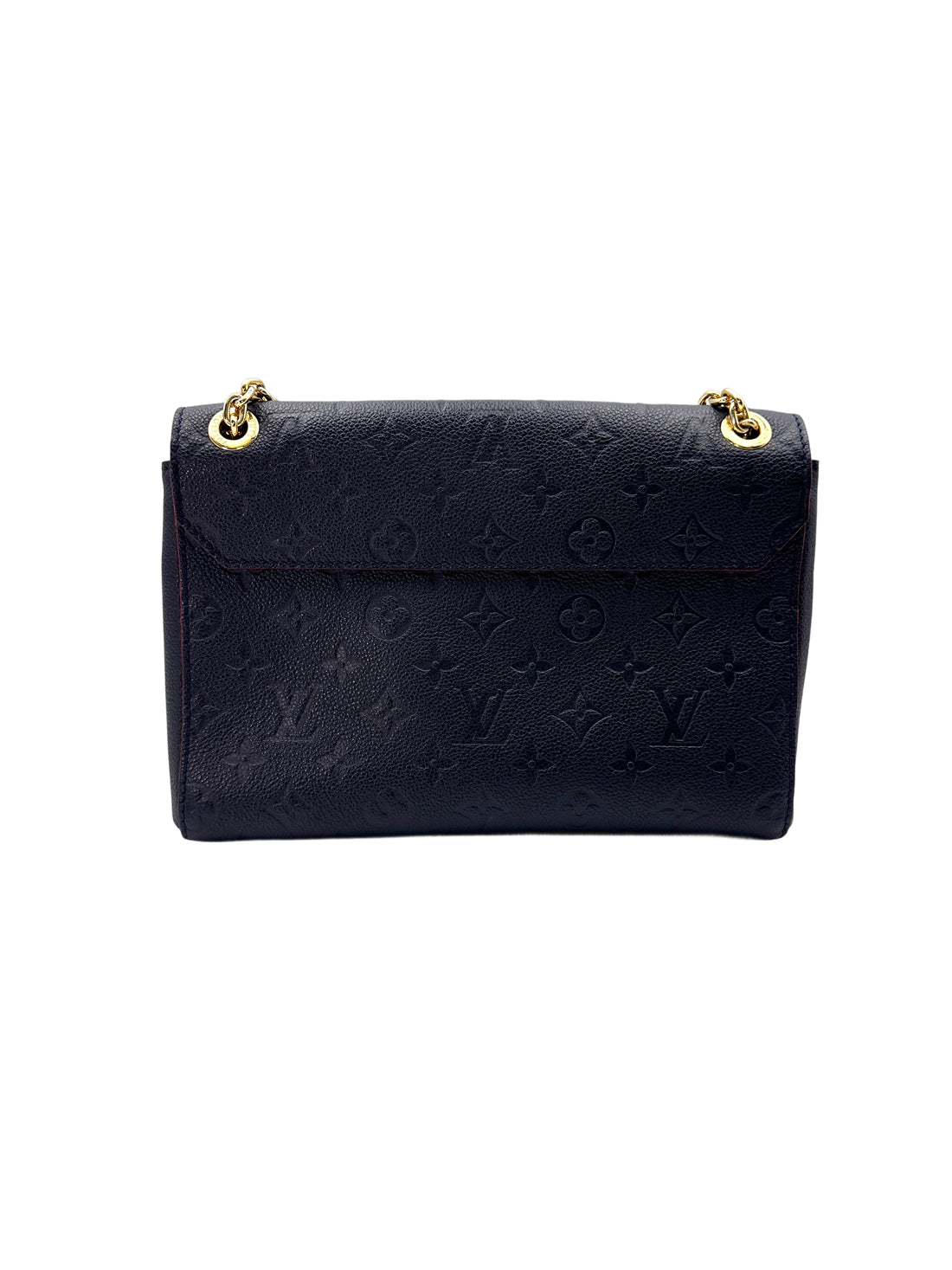 Louis Vuitton Vavin Black Monogram Empreinte Leather Shoulder Bag LV2353