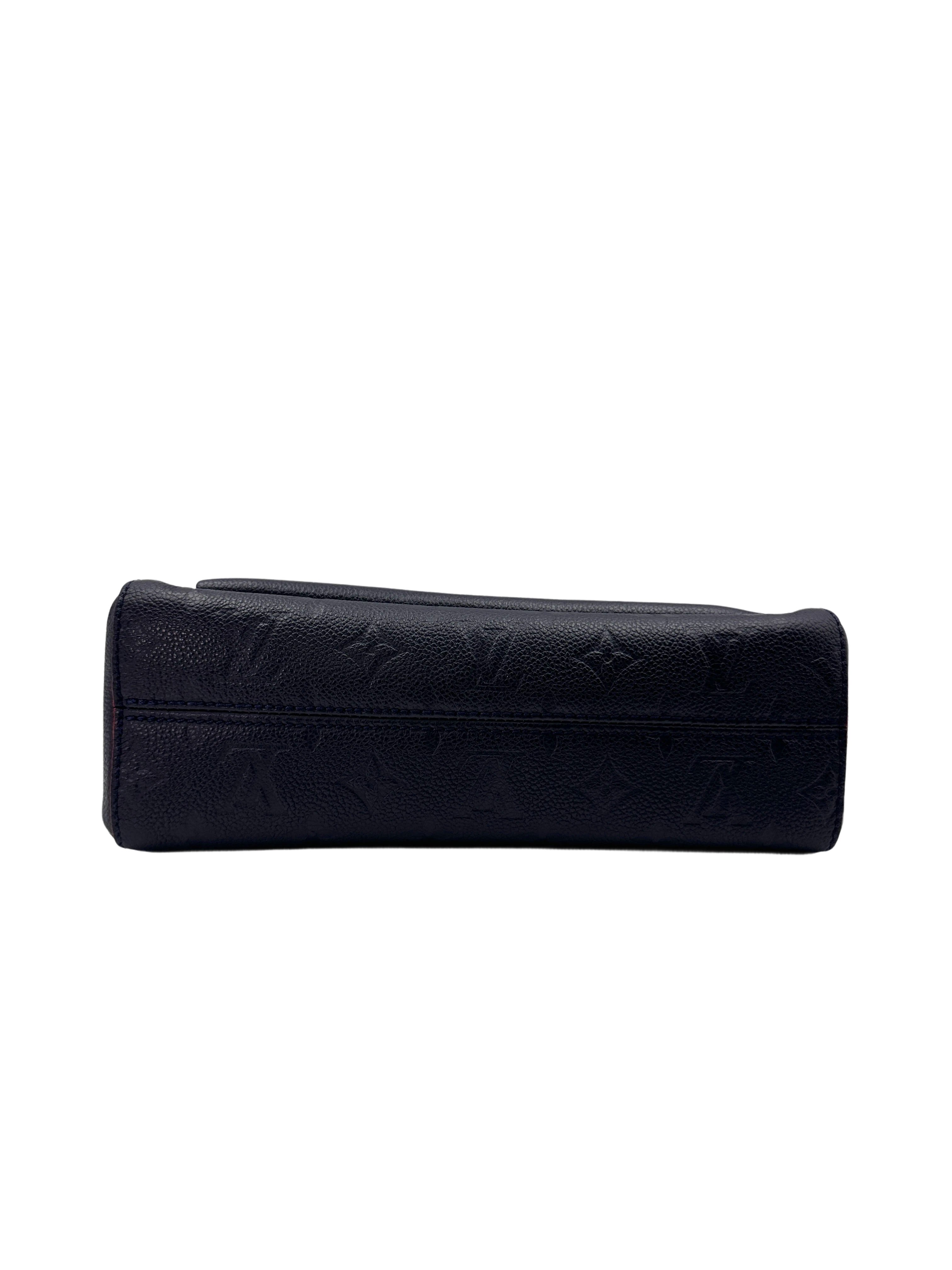 Louis Vuitton Vavin Black Monogram Empreinte Leather Shoulder Bag LV2353