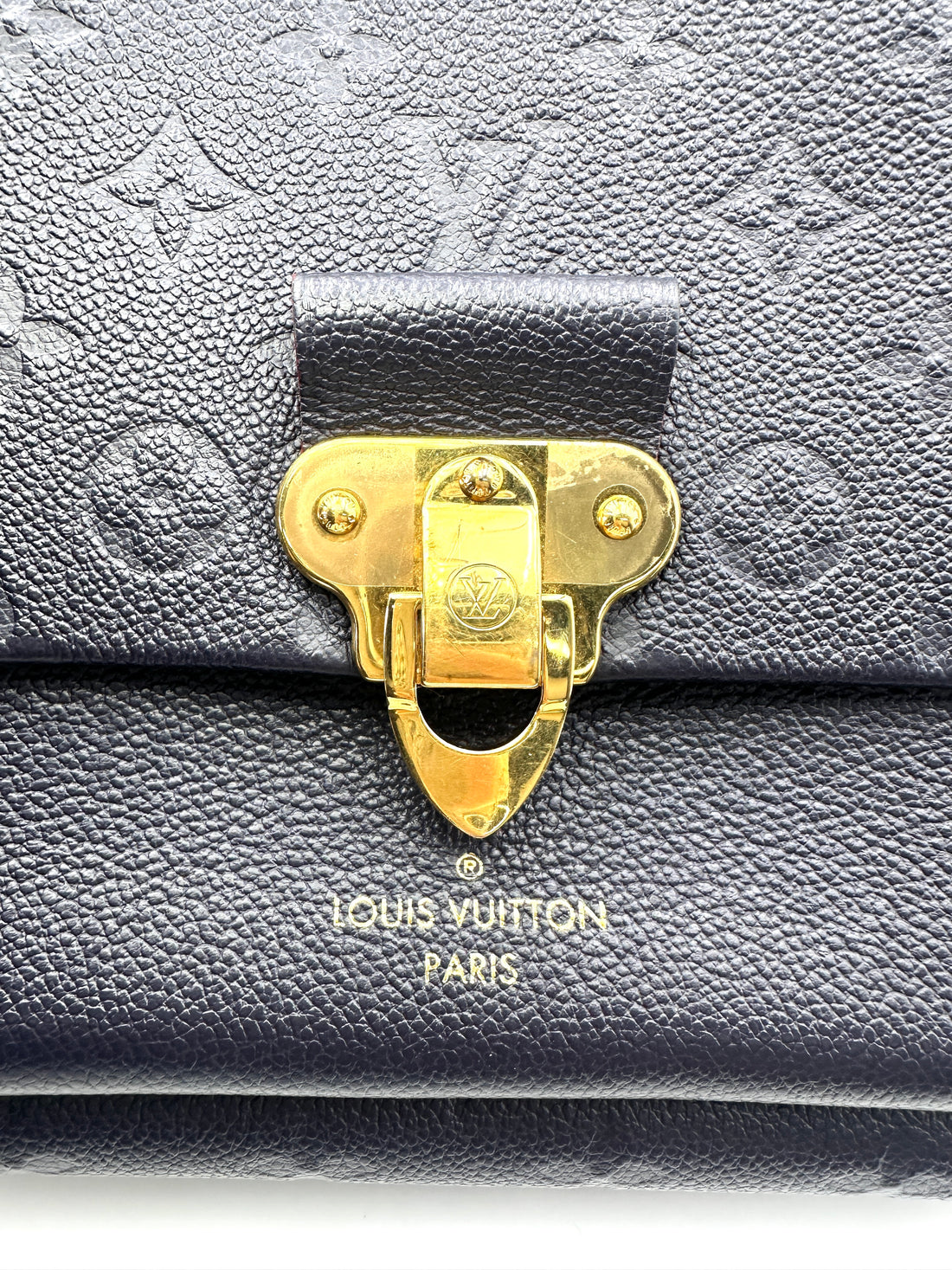 Louis Vuitton Vavin Black Monogram Empreinte Leather Shoulder Bag LV2353