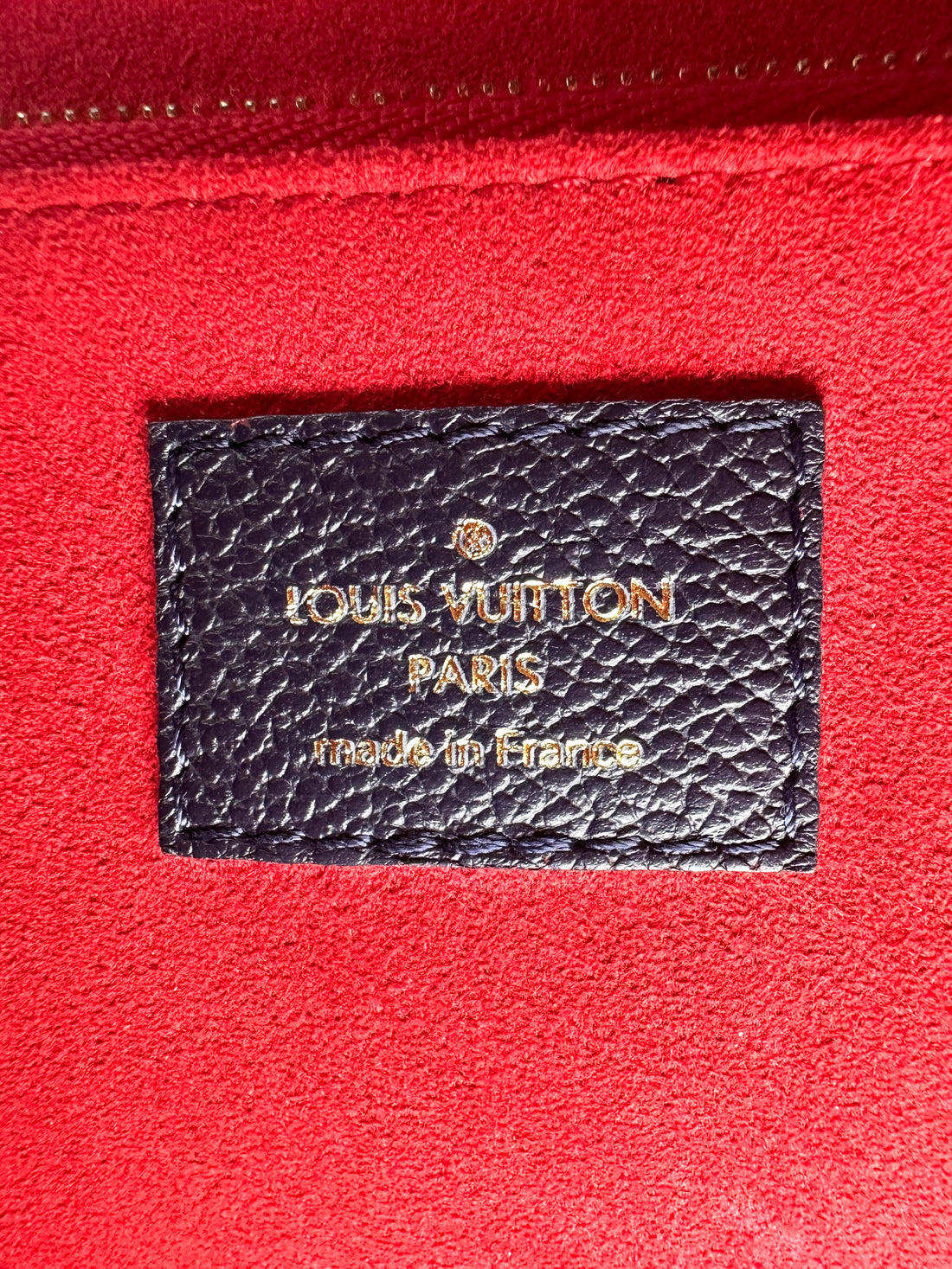 Louis Vuitton Vavin Black Monogram Empreinte Leather Shoulder Bag LV2353
