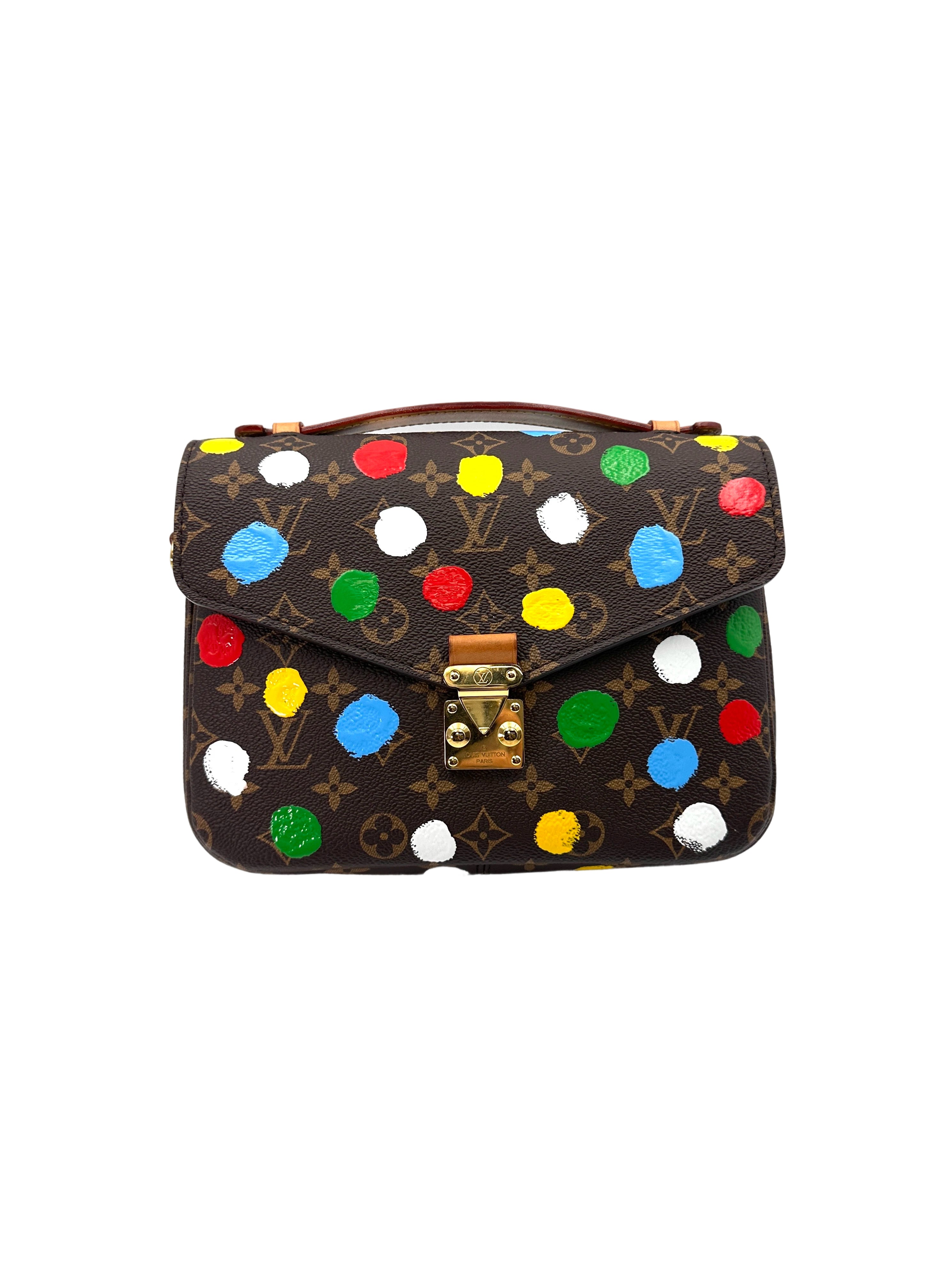 Louis Vuitton x Yayoi Kusama Monogram Printed Dots Pochette Metis LV2352