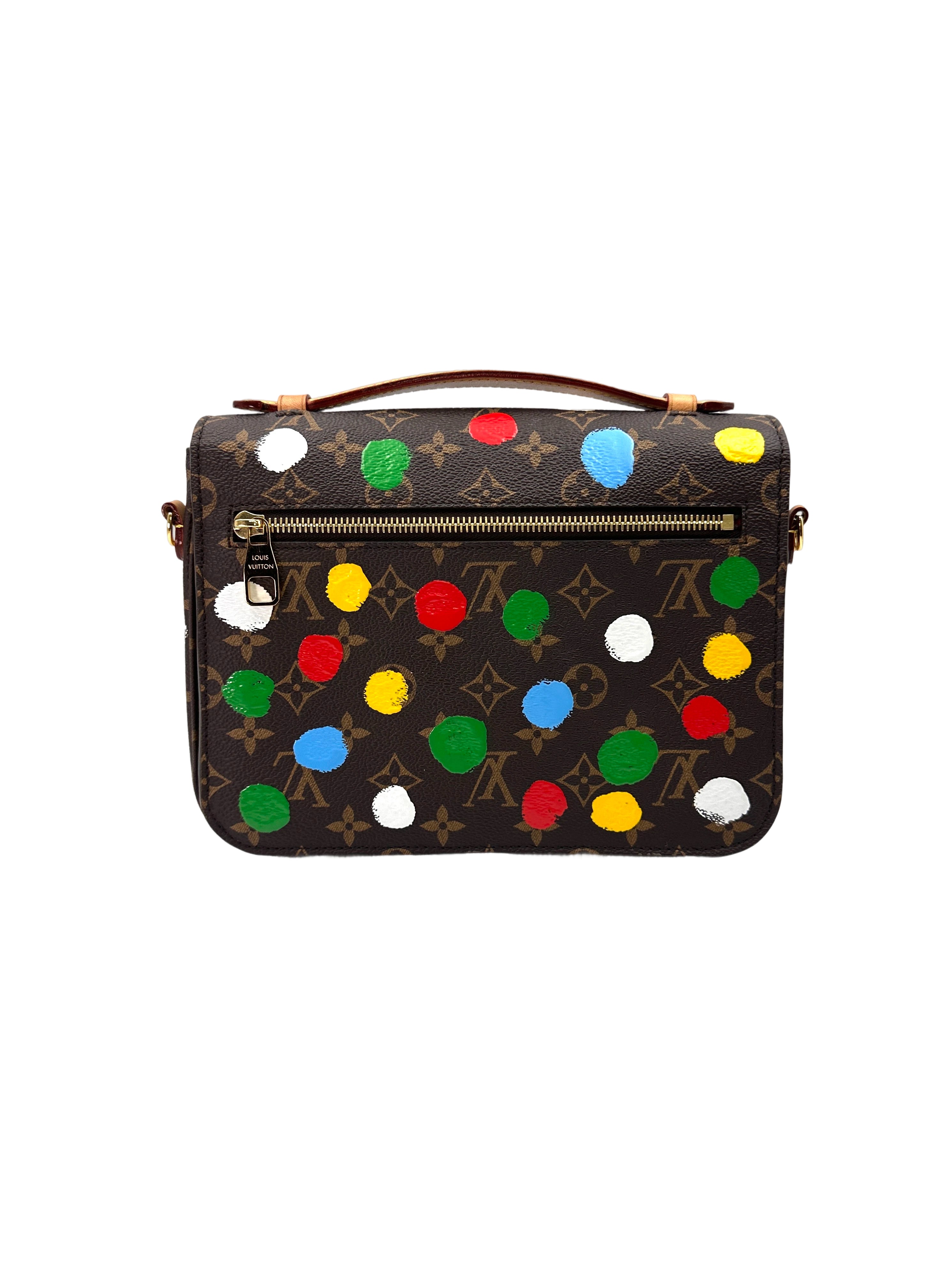 Louis Vuitton x Yayoi Kusama Monogram Printed Dots Pochette Metis LV2352