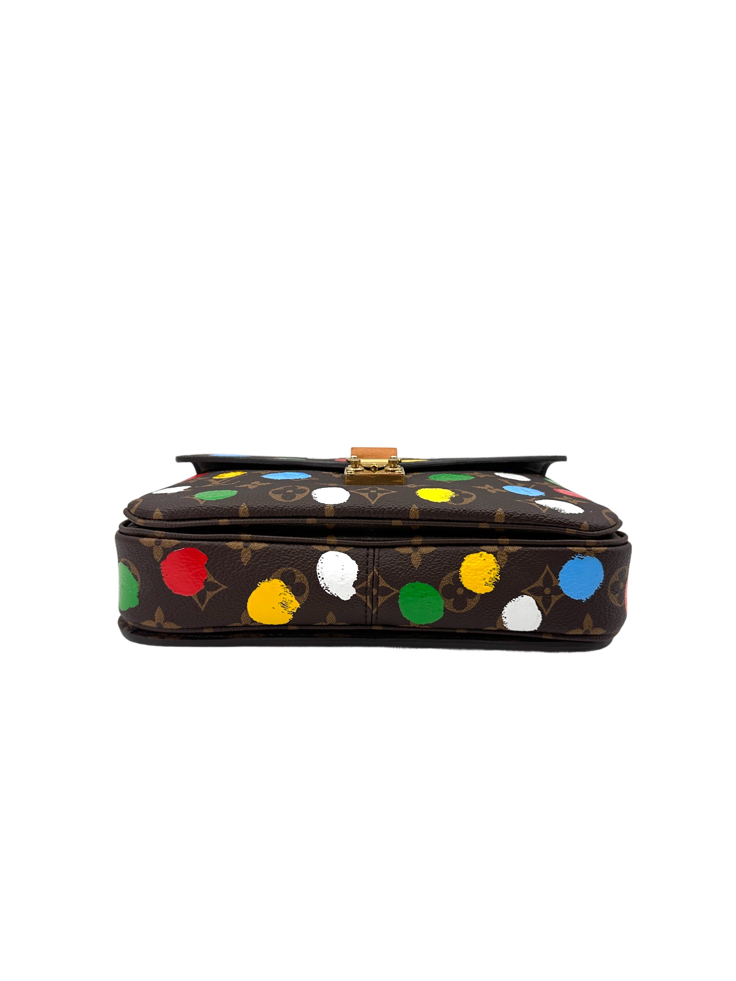 Louis Vuitton x Yayoi Kusama Monogram Printed Dots Pochette Metis LV2352